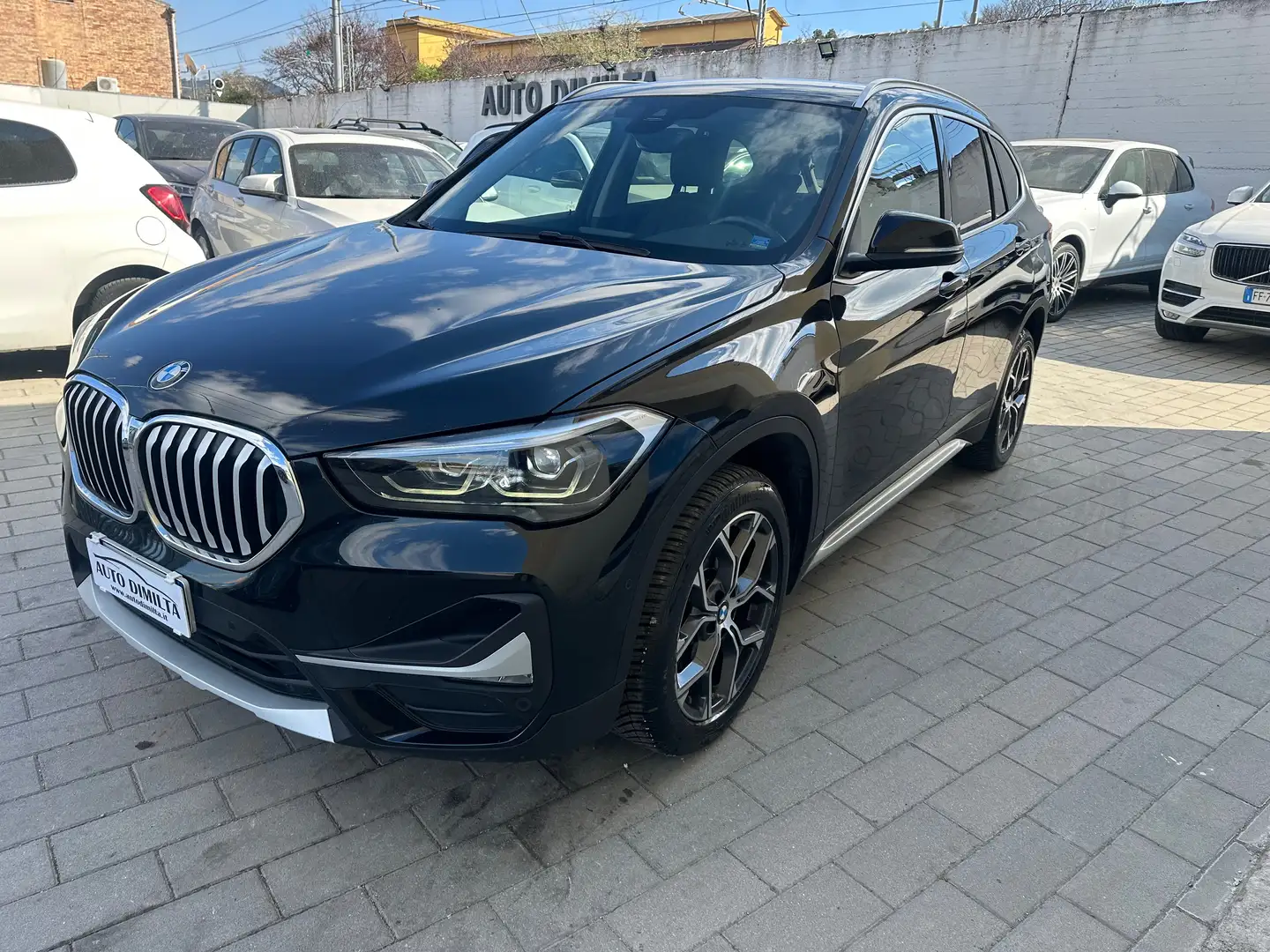 BMW X1 X1 sdrive18d Advantage auto Nero - 2