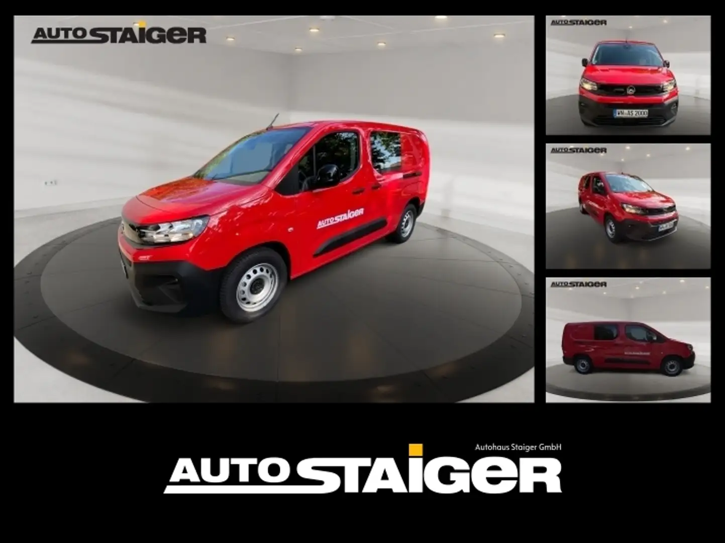 Opel Combo E Cargo 1.5 D Doppelkabine Doppelkabine Rood - 1