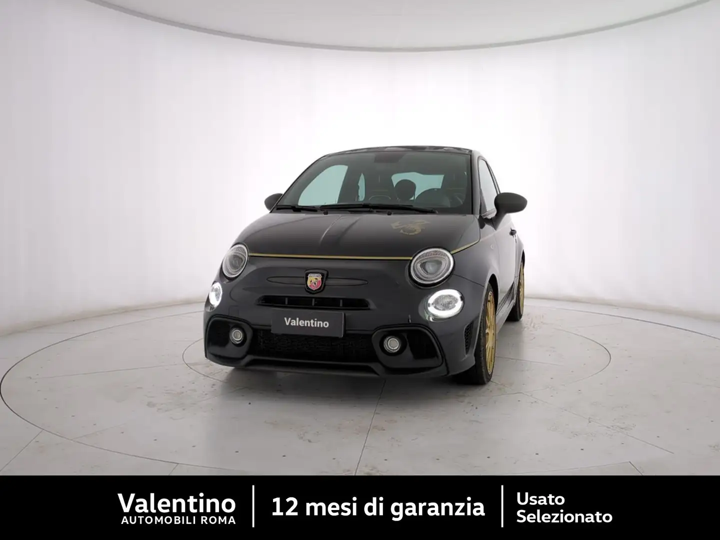 Abarth 595 1.4 Turbo T-Jet 165 CV Scorpioneoro Noir - 1