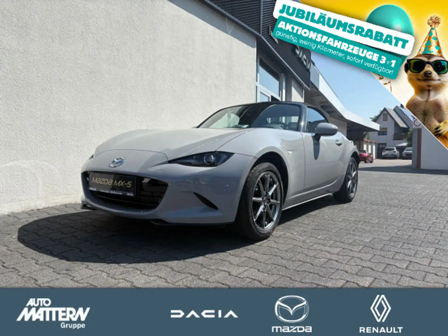Mazda MX-5 2ST SKYACTIV-G 132 Exclusive-line Gris - 1