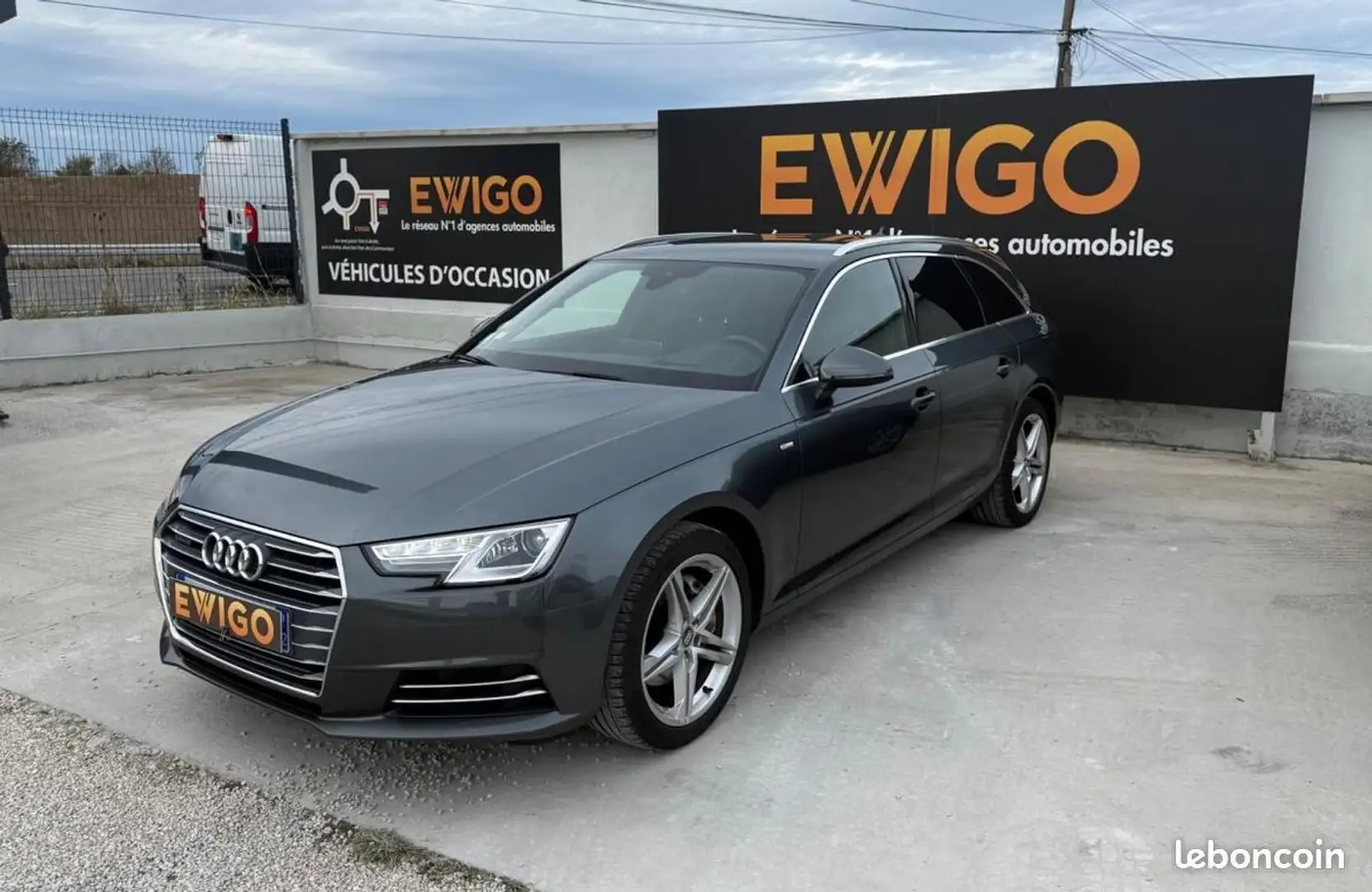 Audi A4 2.0 TDI 190 ch S-LINE QUATTRO ORIGINE FRANCE + AFFICHAGE TETE HAUTE VIRTUAL COCKPIT Gris - 1