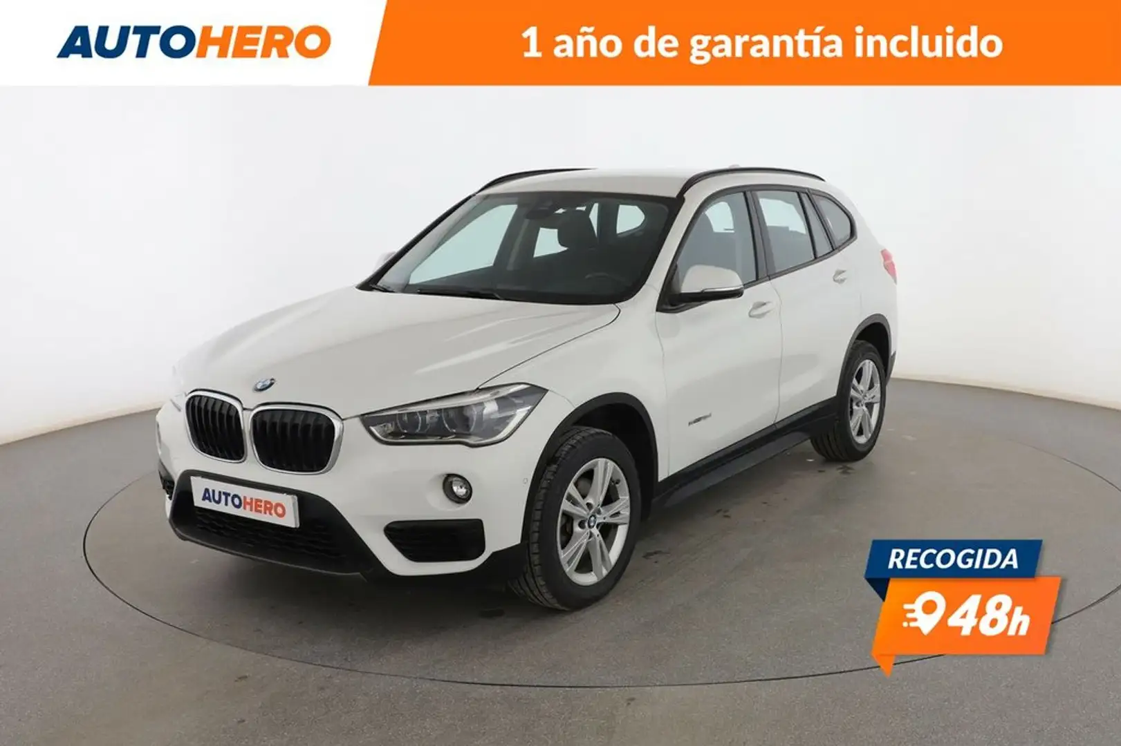 BMW X1 sDrive 18d Blanc - 1