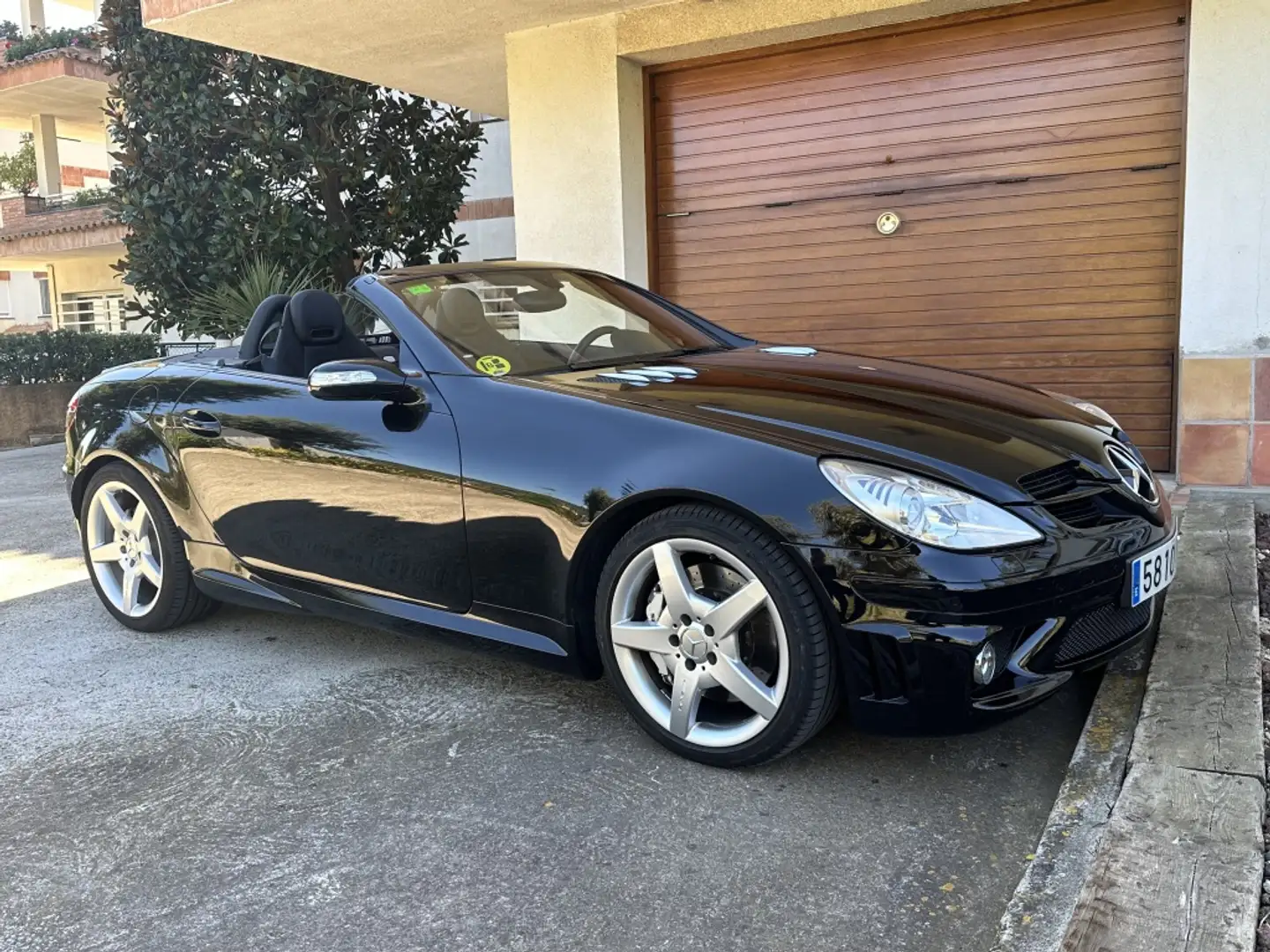 Mercedes-Benz SLK 55 AMG Aut. Negro - 2