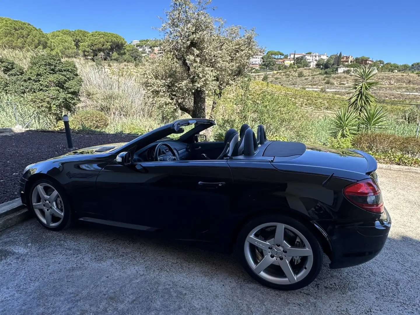 Mercedes-Benz SLK 55 AMG Aut. Negro - 1