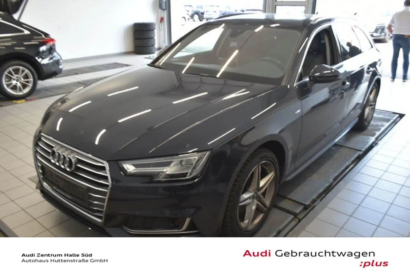 Audi A4 Avant 2.0 TFSI qu S line LED PANO LEDER VIRTUAL... Blau - 1