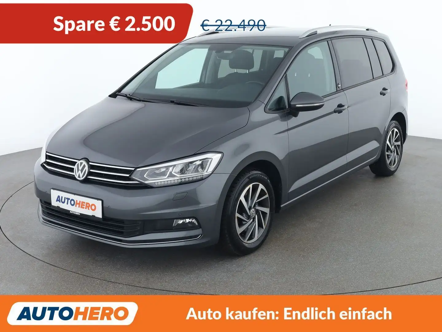 Volkswagen Touran 2.0 TDI Sound BlueMotion Grau - 1