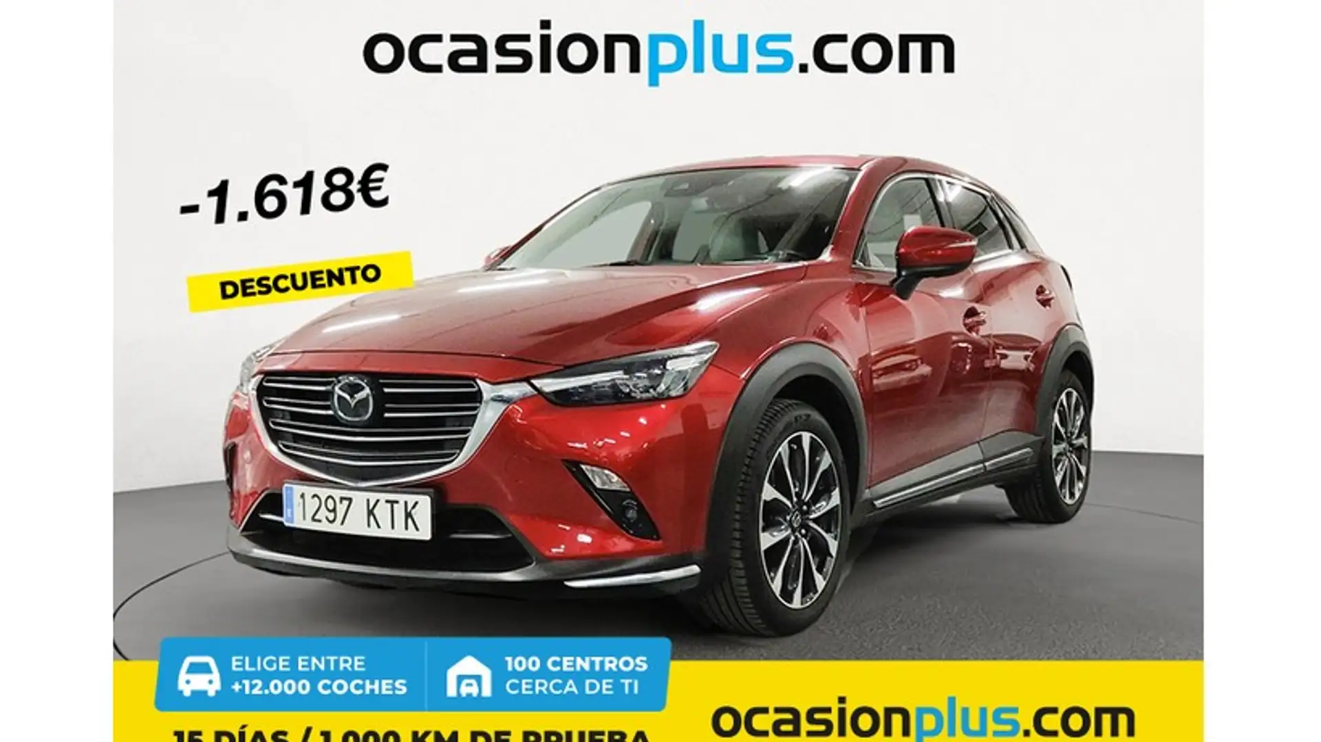 Mazda CX-3 2.0 Skyactiv-G Zenith White 2WD 89kW Rojo - 1