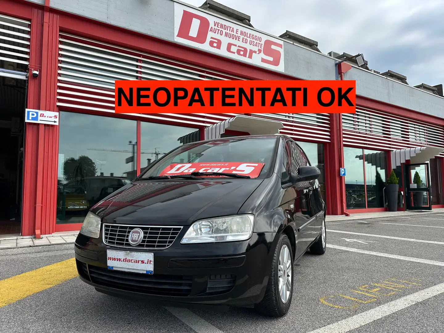 Fiat Idea 1.4 16v Black Energy s, NEOPATENTATI OK! Noir - 1