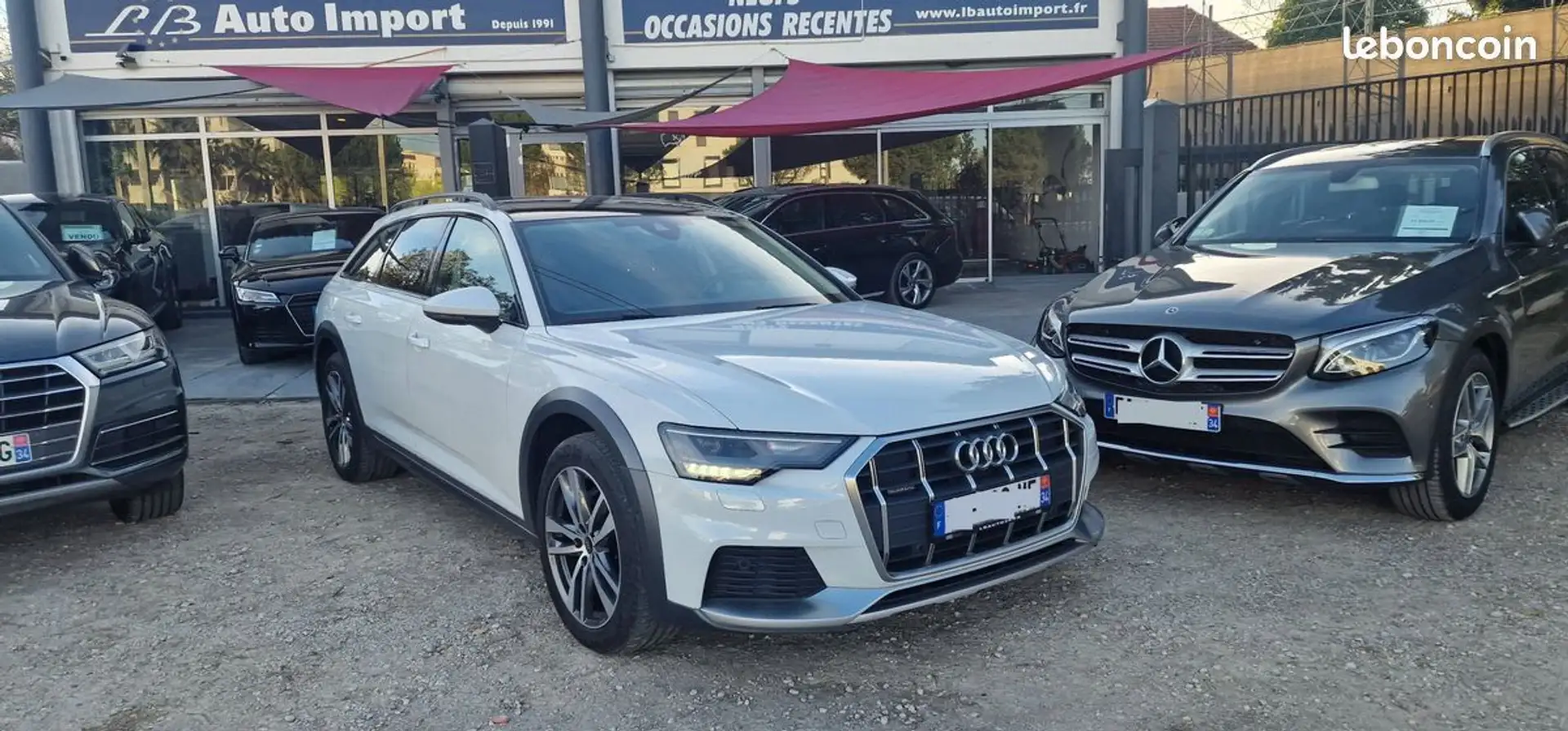 Audi A6 allroad 40 TDI 204ch – État neuf Cuir, Toit pano, Quattro Garantie 12 mois Blanc - 1