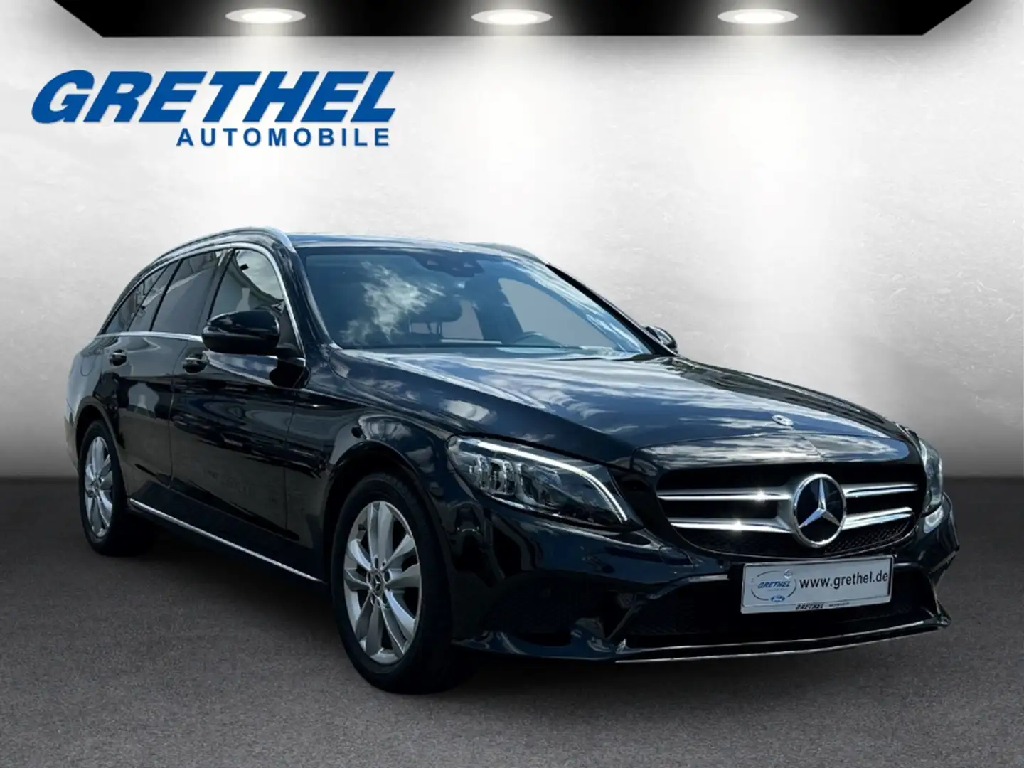 Mercedes-Benz C 180 C180 T-Modell T CGI EU6d- MULTIBEAM Negro - 1