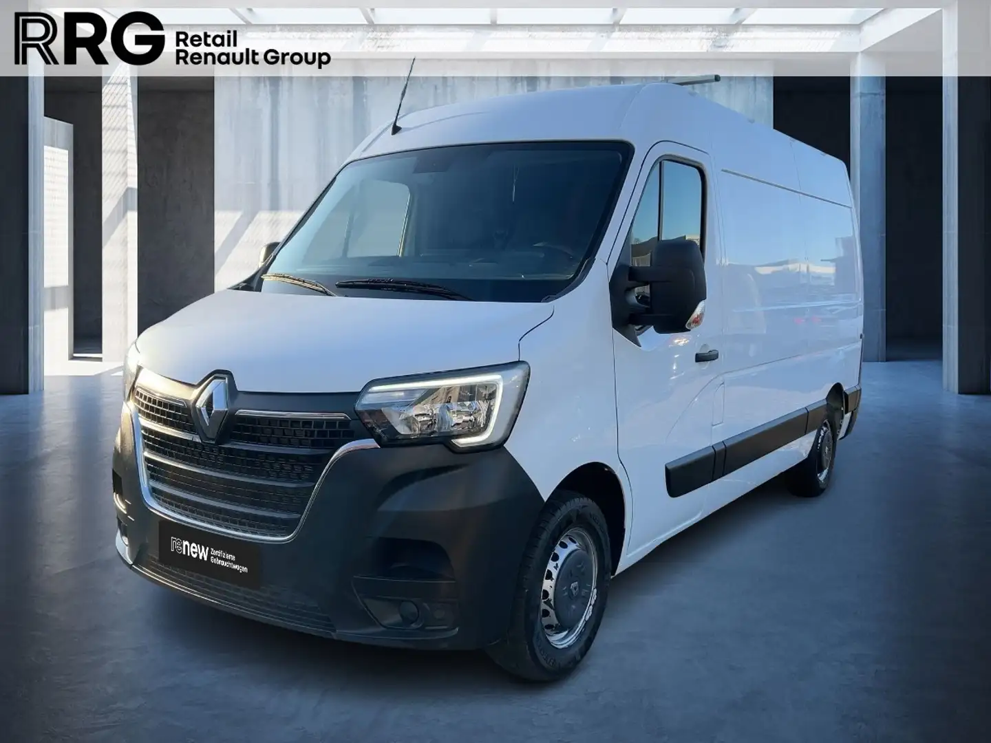 Renault Master 3,5t dCi 135 L2H2 Sortimoausbau AHK KLIMA Regensensor ABS Weiß - 1