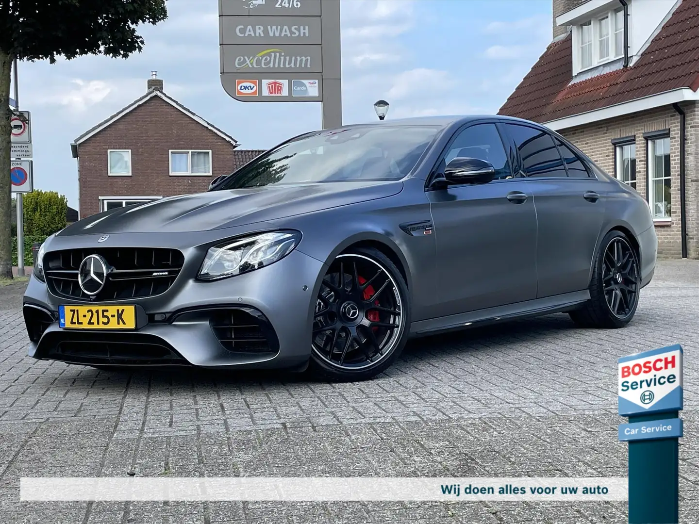 Mercedes-Benz E-Klasse E63S AMG S 800PK BRABUS / Schaalstoelen / Gris - 1