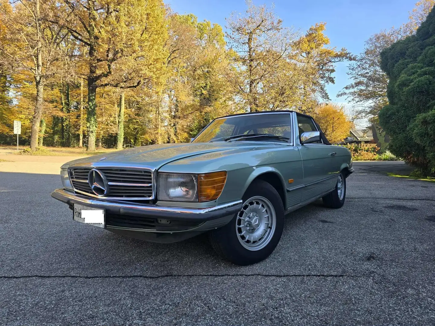 Mercedes-Benz SL 380 SL 380 Roadster Grün - 1