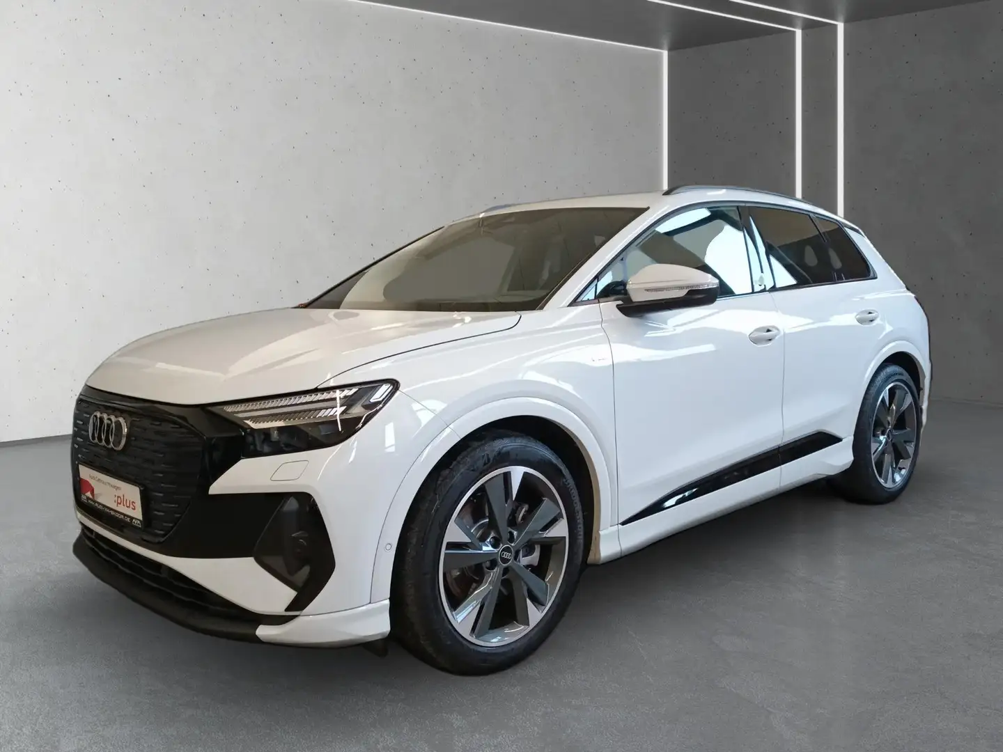 Audi Q4 e-tron 50 quattro 2x S-Line*Matrix*LM20*RFK*opt.schwarz Blanc - 2