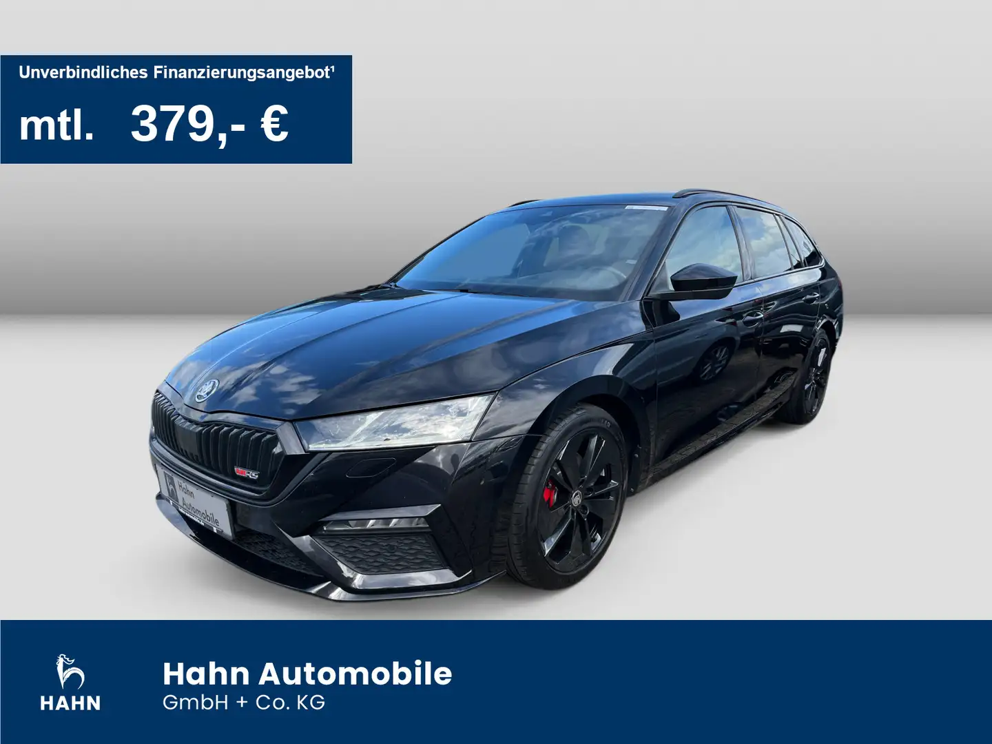 Skoda Octavia Combi 2.0TDI DSG RS AHK HuD PDC Standhei Schwarz - 1
