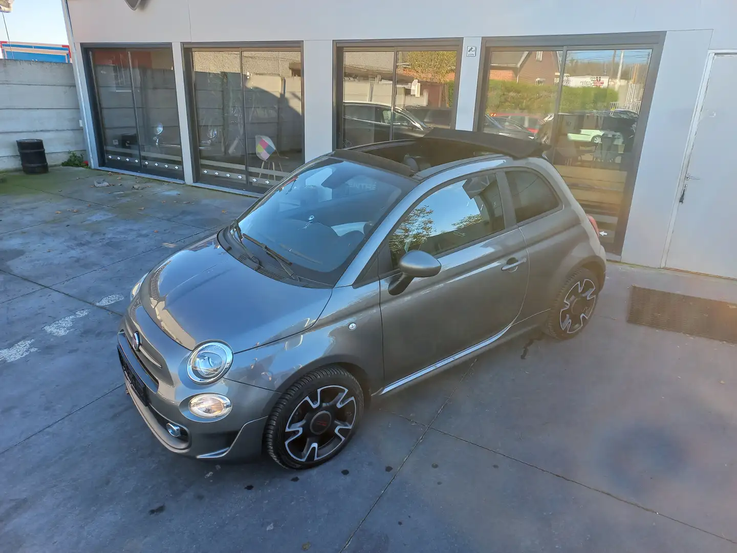 Fiat 500C 500C 0.9 T TwinAir Mirror (EU6d-TEMP) Gris - 2