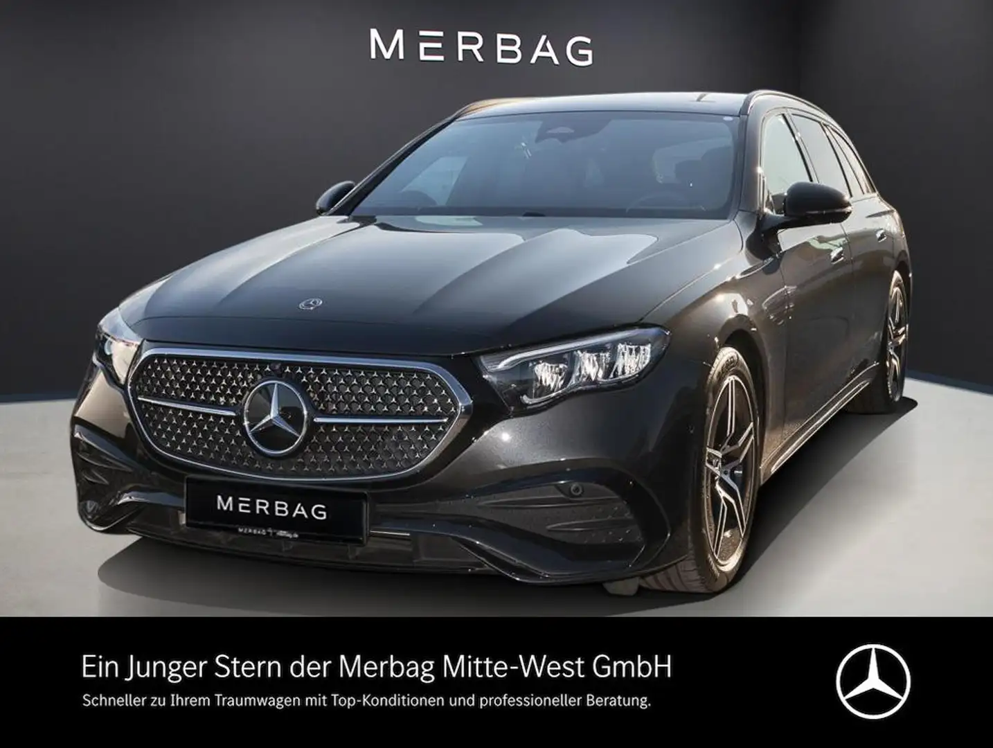 Mercedes-Benz E 300 de 4M T-Modell ACC AHK LED Navi SHZ Kam. Grau - 1