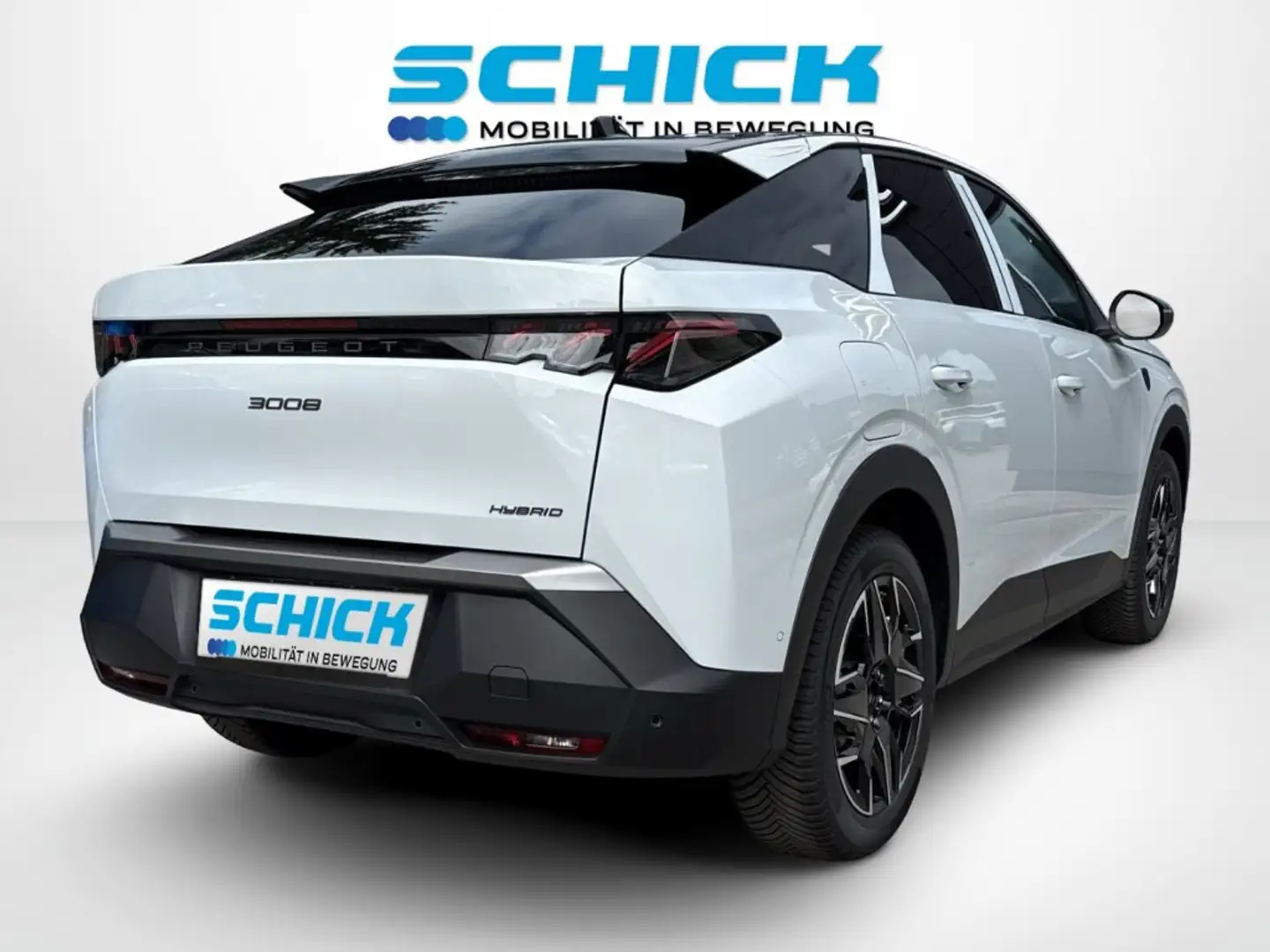 Peugeot 3008 GT Hybrid 145 e-DCS6 Weiß - 2