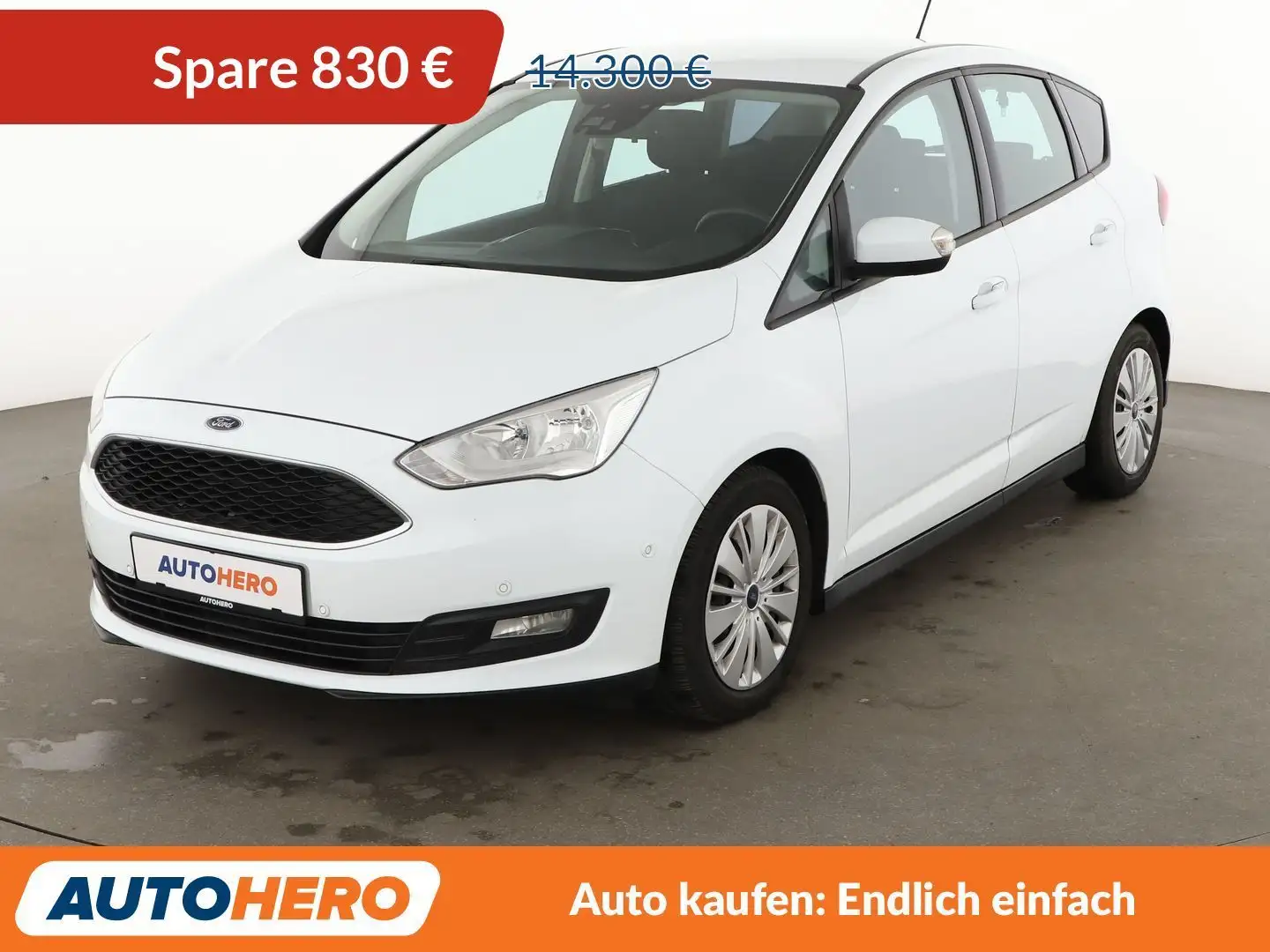 Ford C-Max 1.5 EcoBoost Cool&Connect Aut.*NAVI*TEMPO*CAM*PDC* Weiß - 1