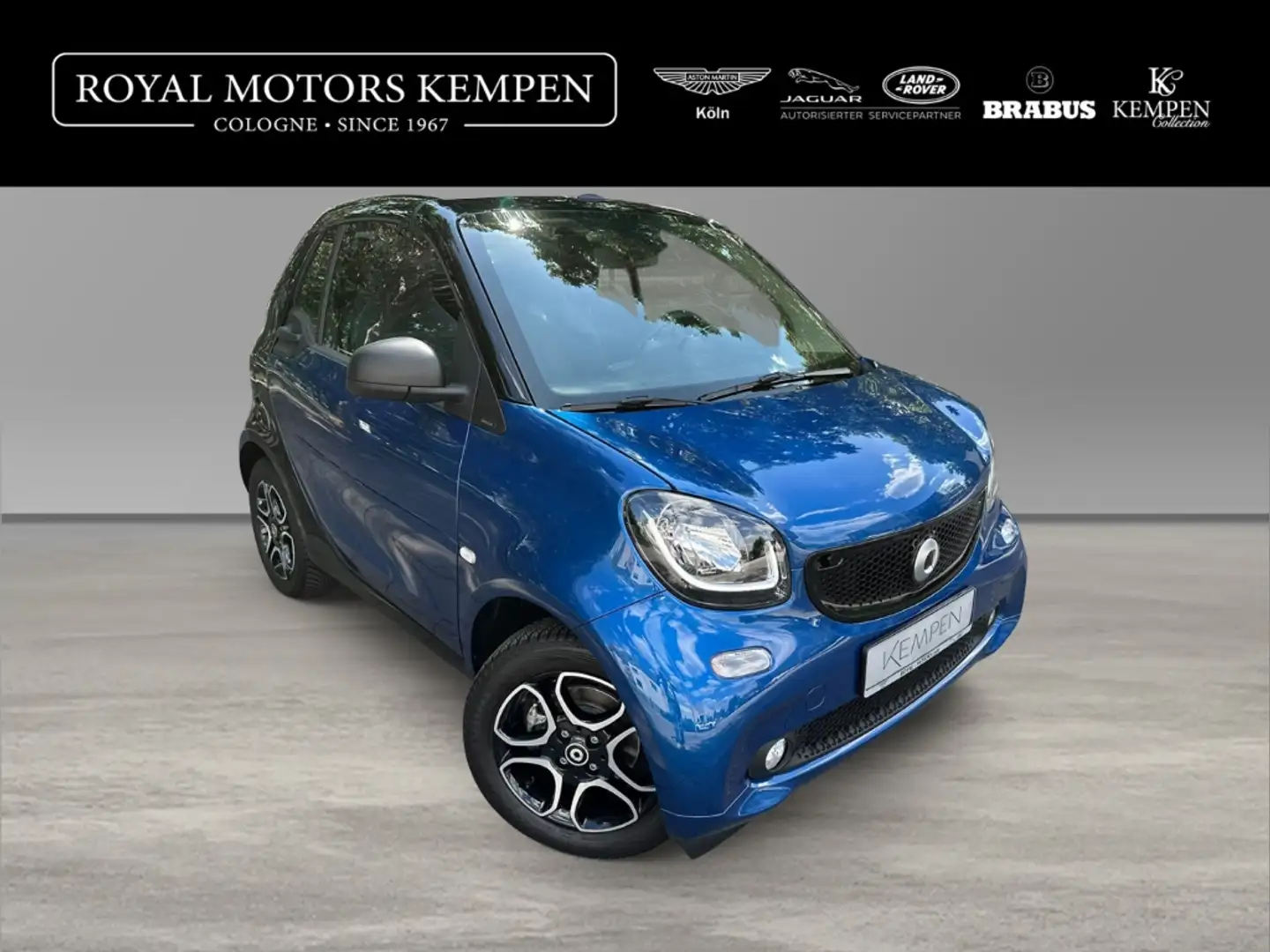 smart forTwo Cabrio Passion 1.0 Sitzheizung Klamaautomatik Albastru - 1