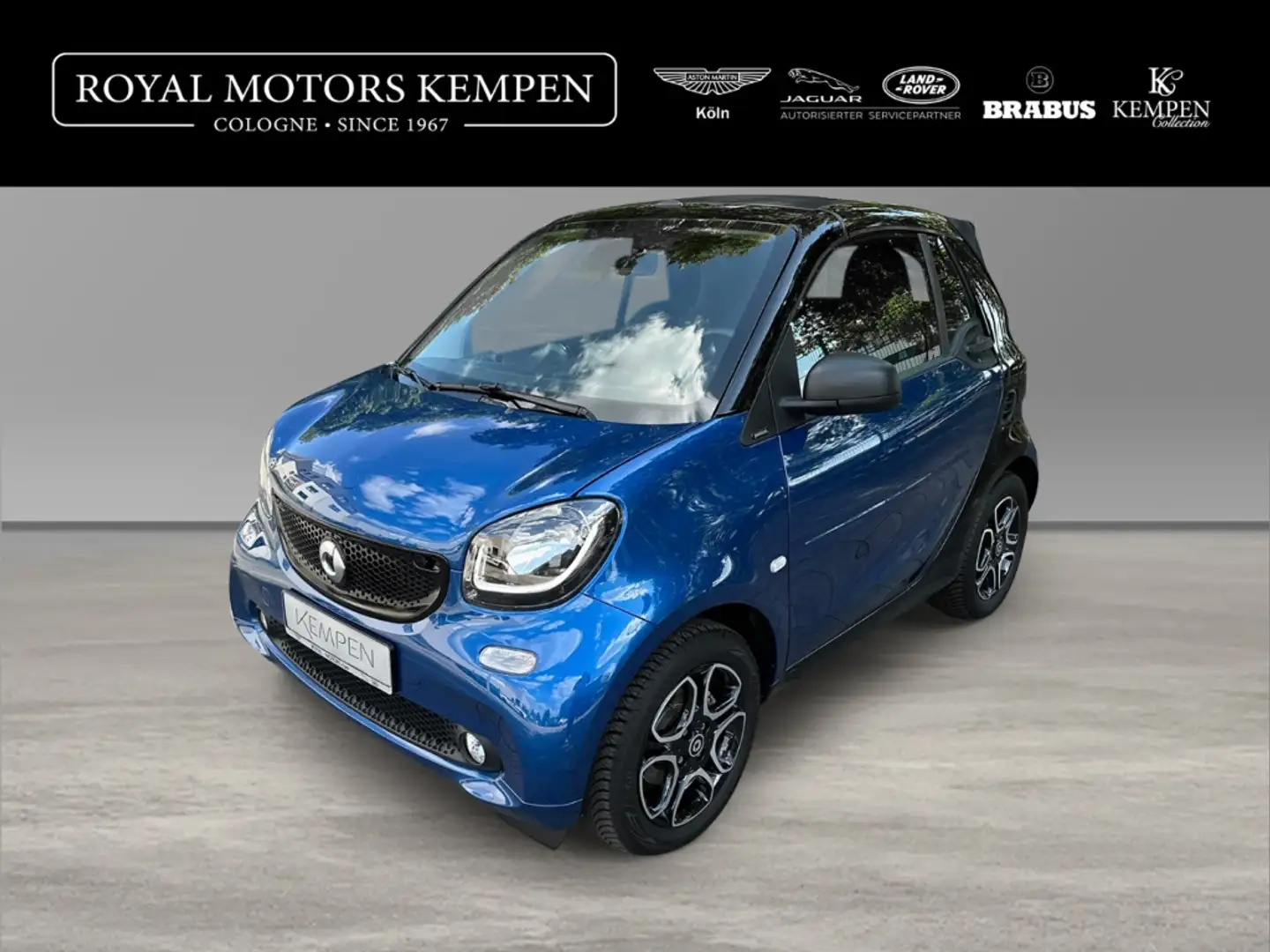 smart forTwo Cabrio Passion 1.0 Sitzheizung Klamaautomatik Albastru - 2