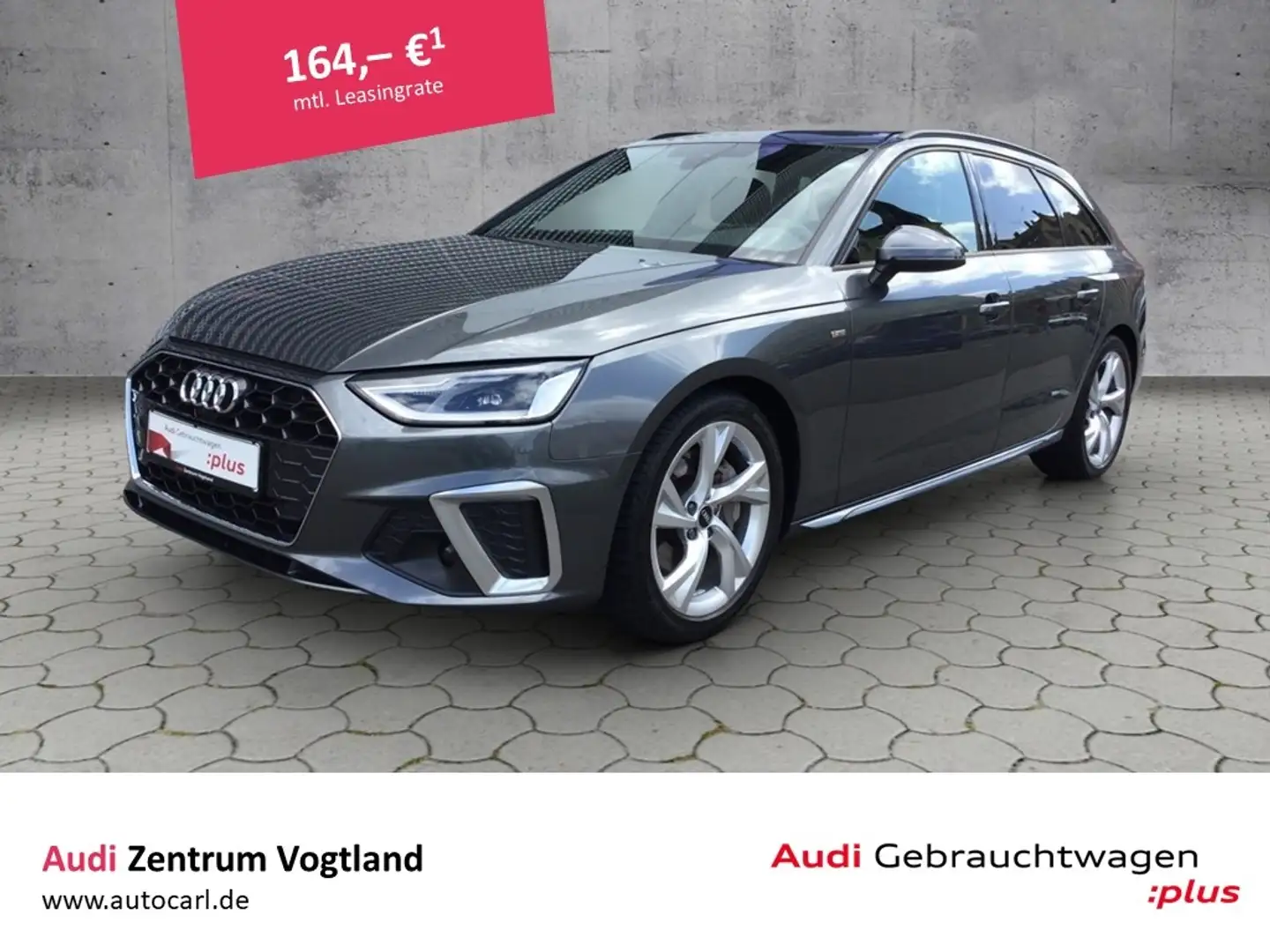 Audi A4 Avant S line 40TDI S tronic/Business/ACC/B&O/Navi Grau - 1