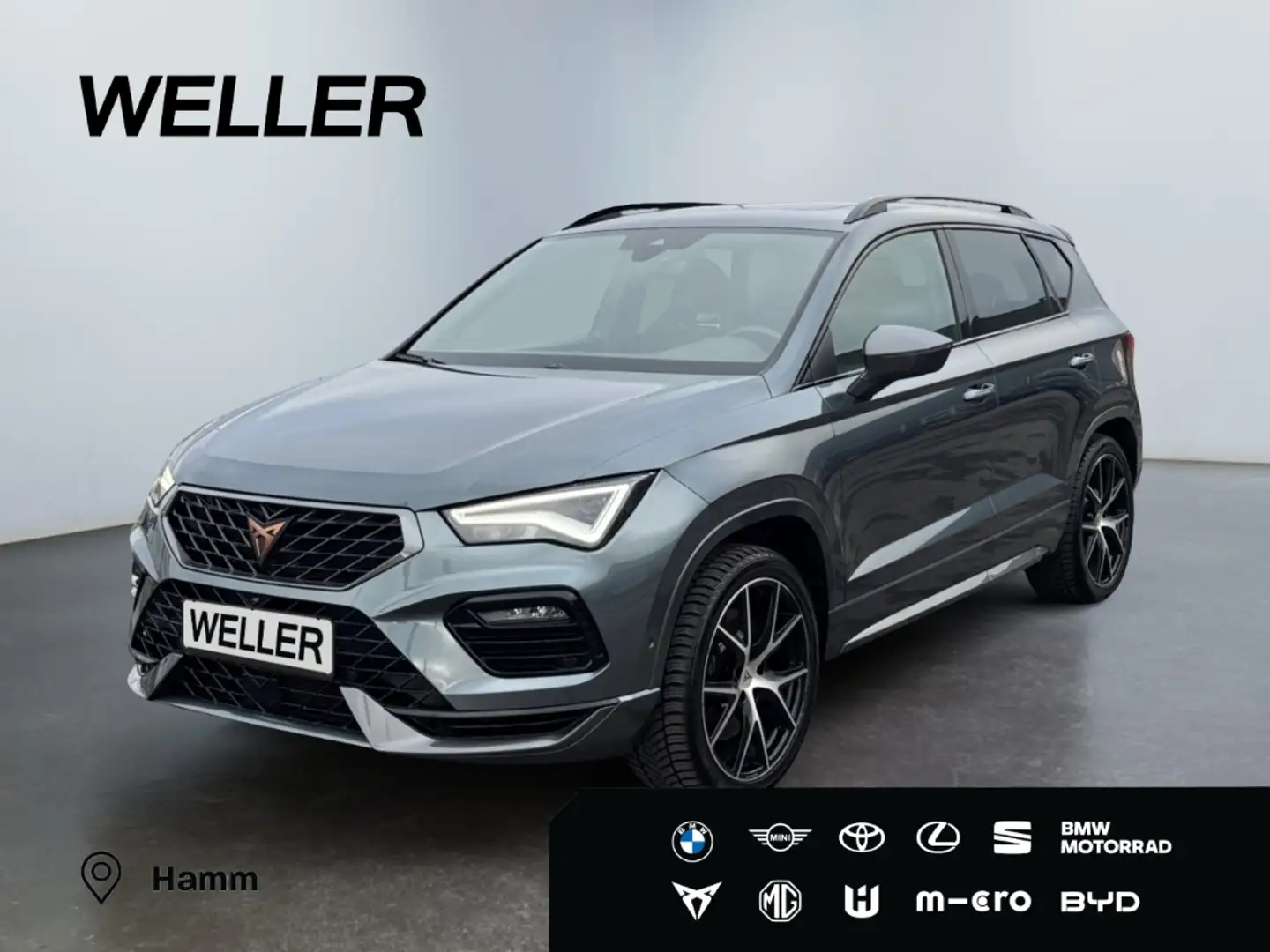 CUPRA Ateca TSI 4Drive DSG*AHK*360°*Pano*CarPlay*ACC* Grau - 1