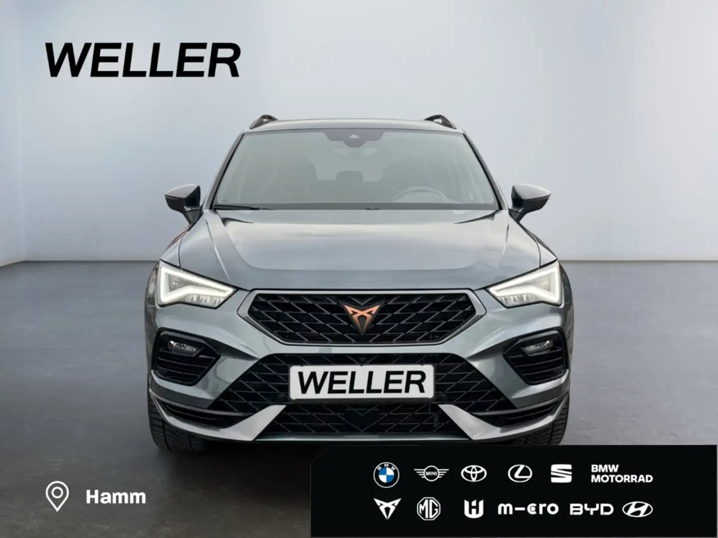 CUPRA Ateca TSI 4Drive DSG*AHK*360°*Pano*CarPlay*ACC* Grau - 2