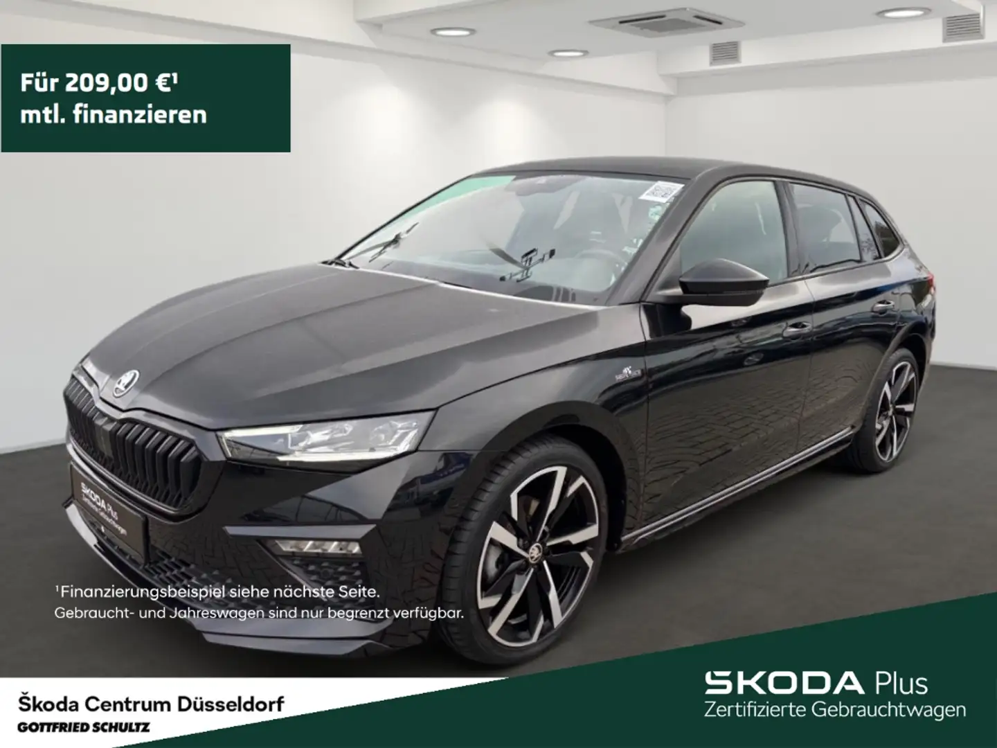 Skoda Scala 1.5 TSI DSG Monte Carlo LED-Scheinwerfer Panoramad Zwart - 1