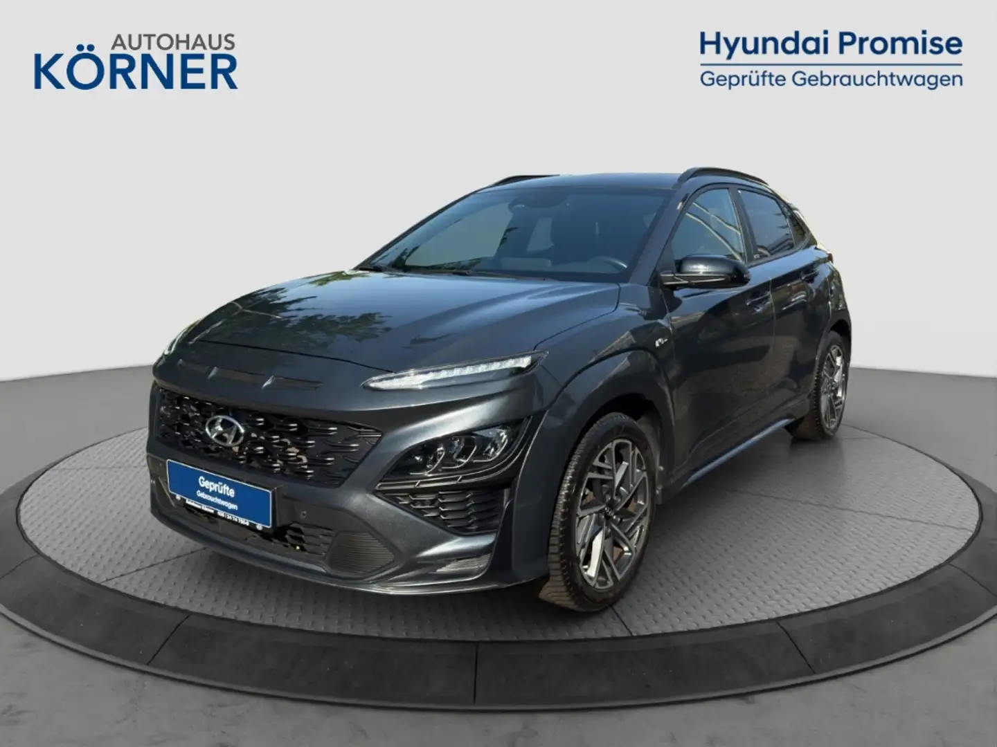 Hyundai KONA N-Line 1.0 T-Gdi (+48V) *NAVI*LED*KRELL*CAM* Grau - 2