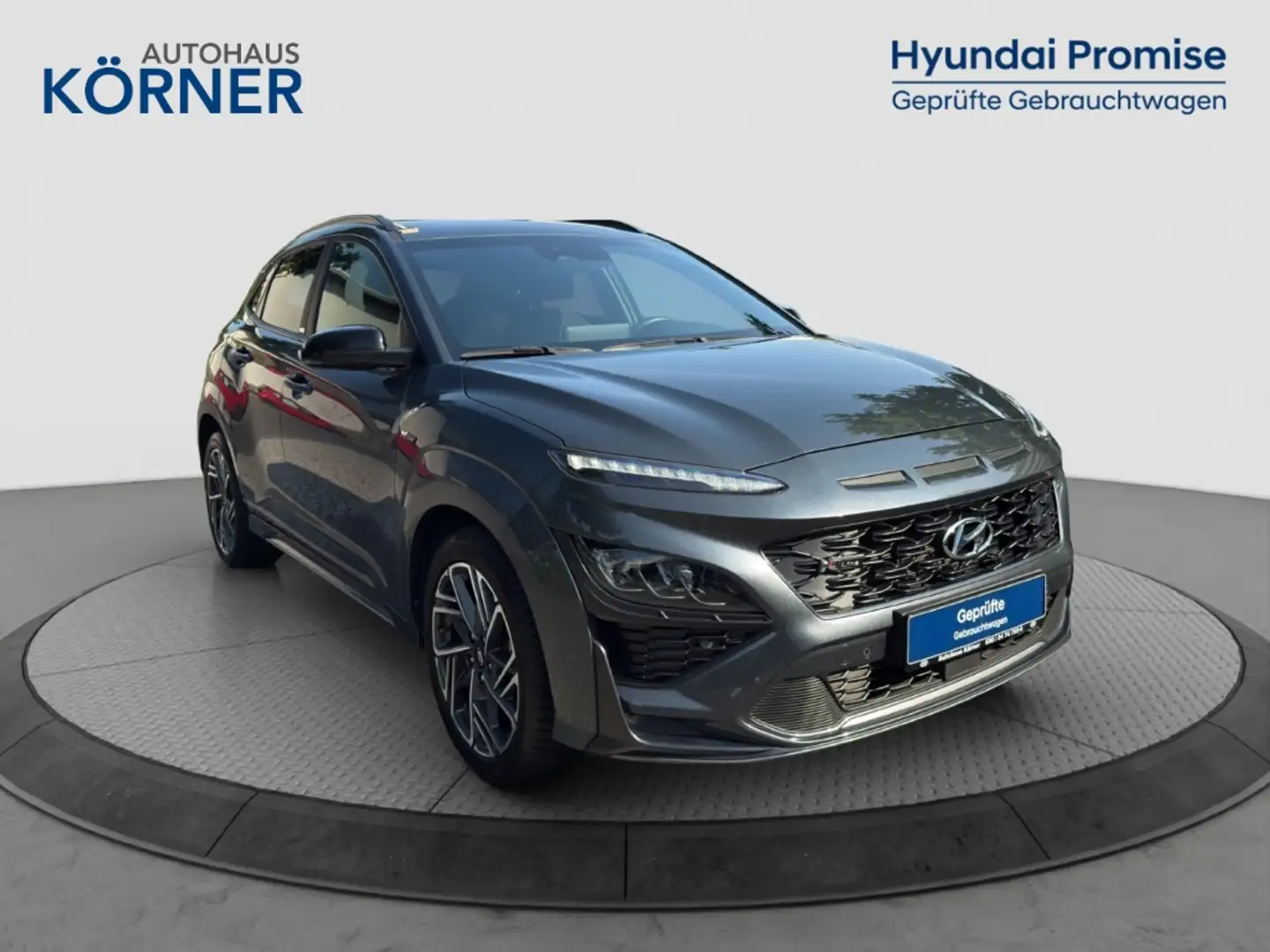 Hyundai KONA N-Line 1.0 T-Gdi (+48V) *NAVI*LED*KRELL*CAM* Grau - 1
