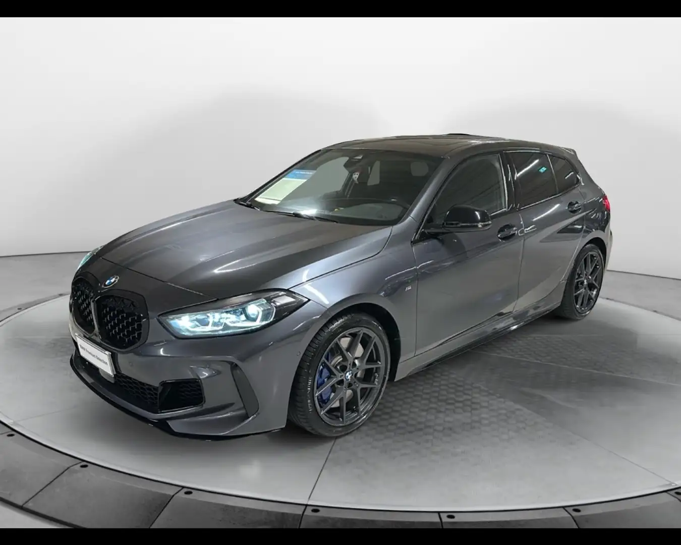 BMW 135 M 135i xdrive auto Grijs - 1