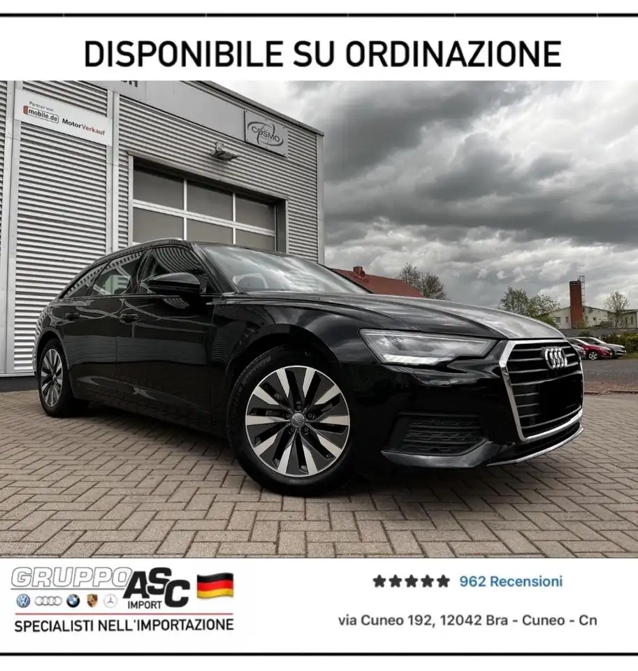Audi A6 Break in Zwart tweedehands in Bra - Cuneo - CN voor € 25.840,-