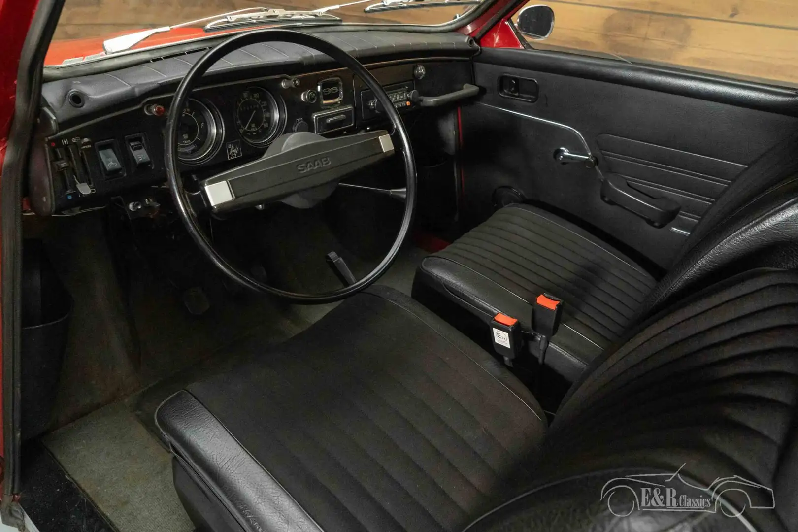 Saab 95 V4 | Gerestaureerd | Gereviseerde Motor | 1970 Piros - 2