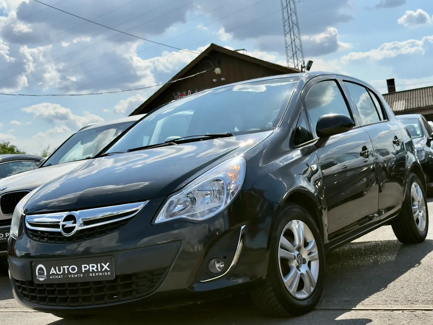 Opel Corsa 1.2i ecoFLEX Enjoy Active Start/Stop Clim Cruise Zwart - 1