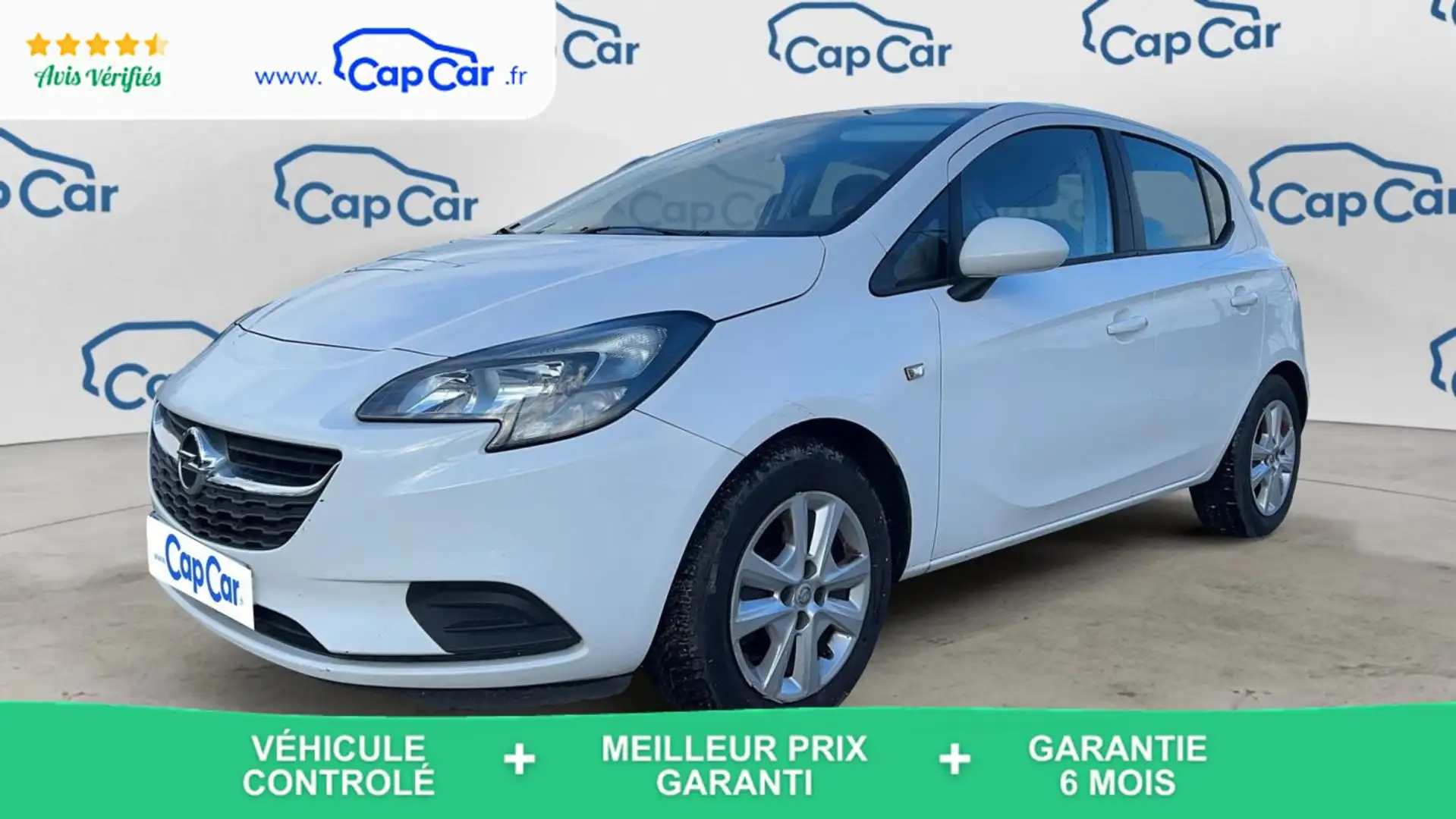 Opel Corsa 1.4 Turbo 101 Edition Blanc - 1
