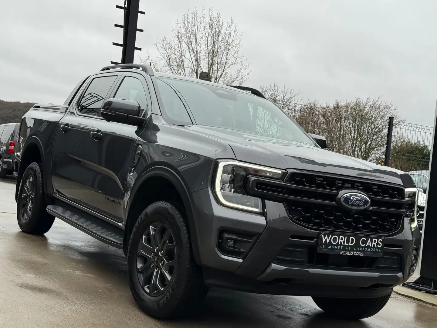 Ford Ranger 3.0D 4WD WILDTRAK CAM360° DISTRO NAVI FULL OP. Gris - 2