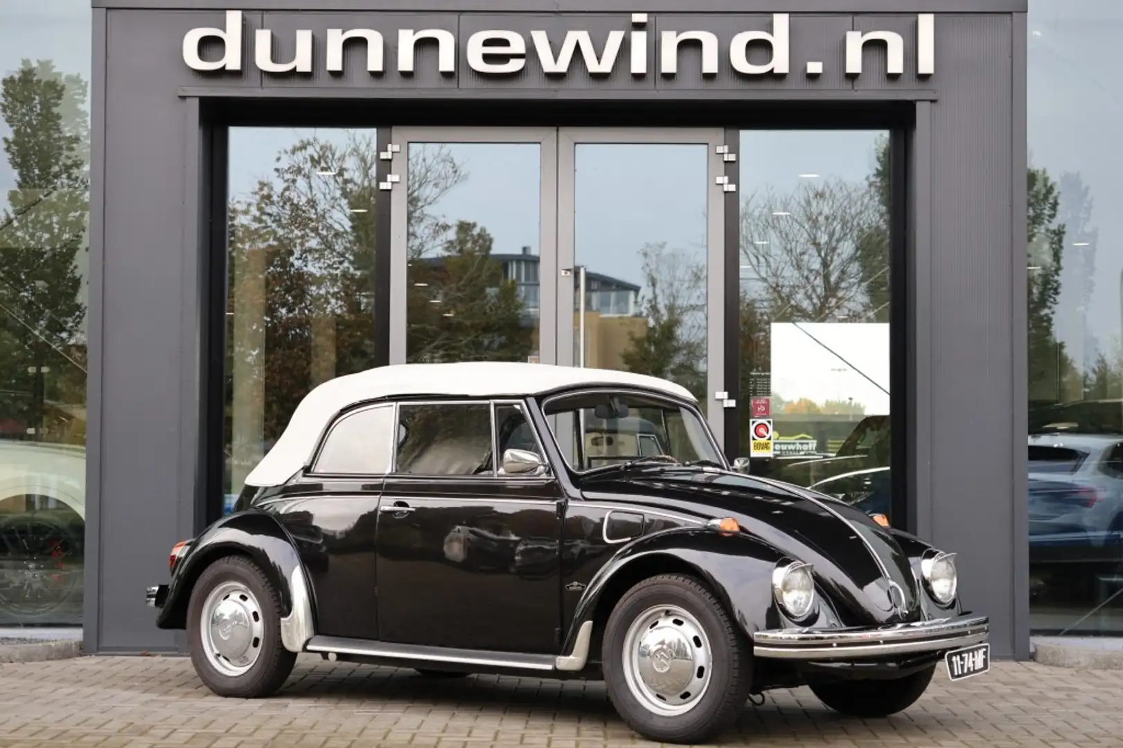 Volkswagen Kever Cabriolet 1500 *ORGINEEL NL* Zwart - 1