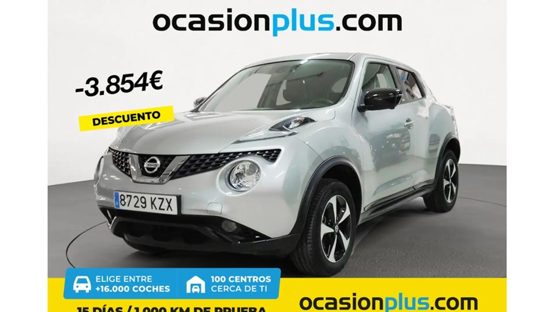 Nissan Juke 1.6 N-Connecta 4x2 XTronic CVT 112 Plateado - 1