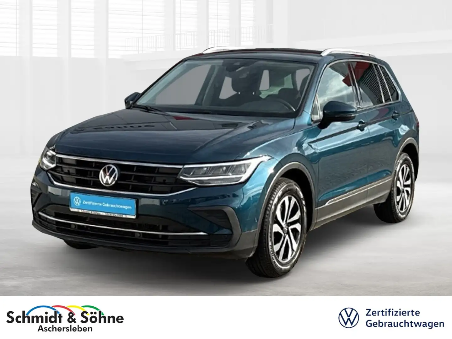 Volkswagen Tiguan 1.5 TSI DSG ACTIVE EL.KLAPPE, TOTW, NAV, Klima Blau - 1