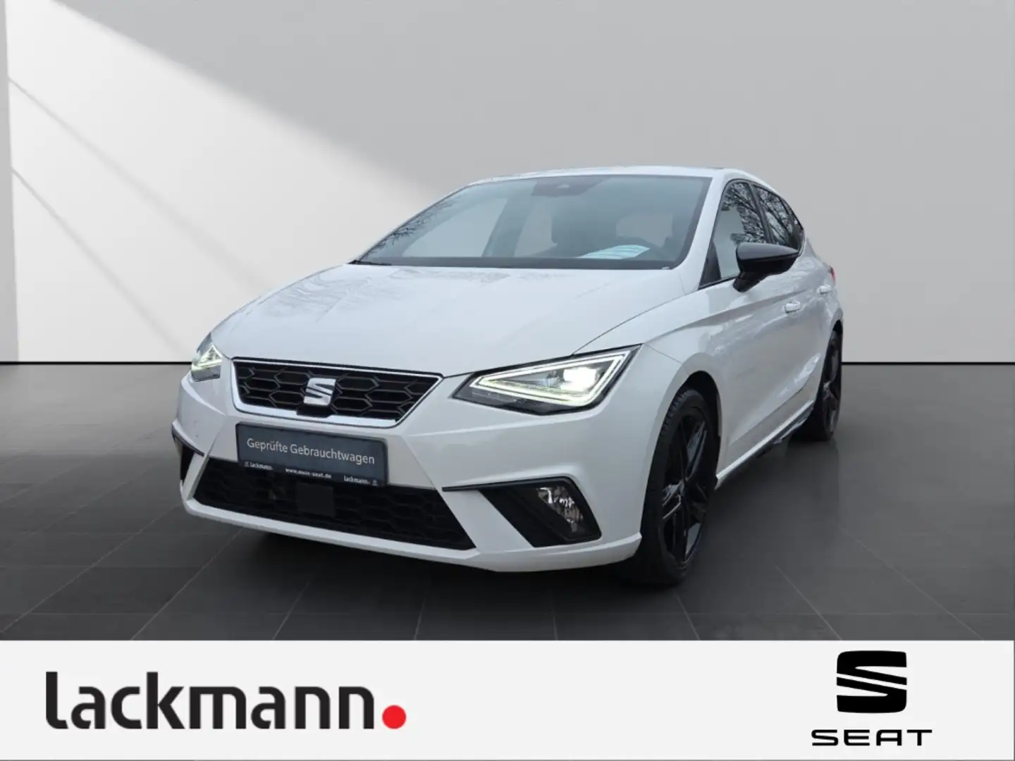 SEAT Ibiza 1.0 FR Pro Black Edition*Navi*LED*Winterp.* Weiß - 1