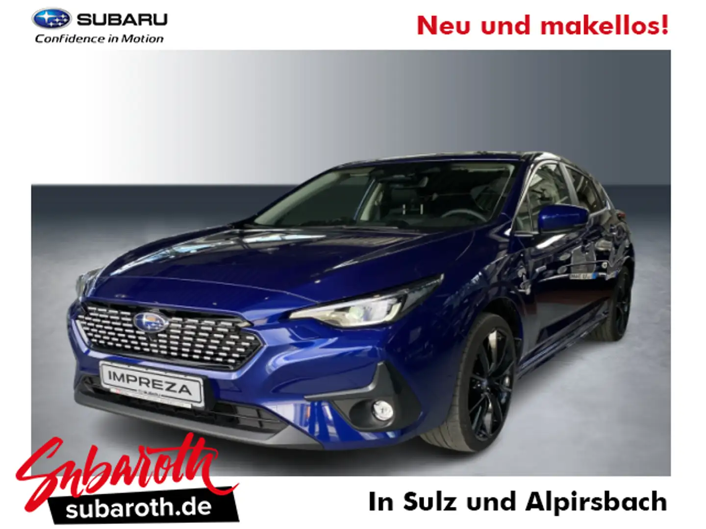 Subaru Impreza Impreza 2.0ie Platinum 19-Zoll Leder Allrad LED Bleu - 1
