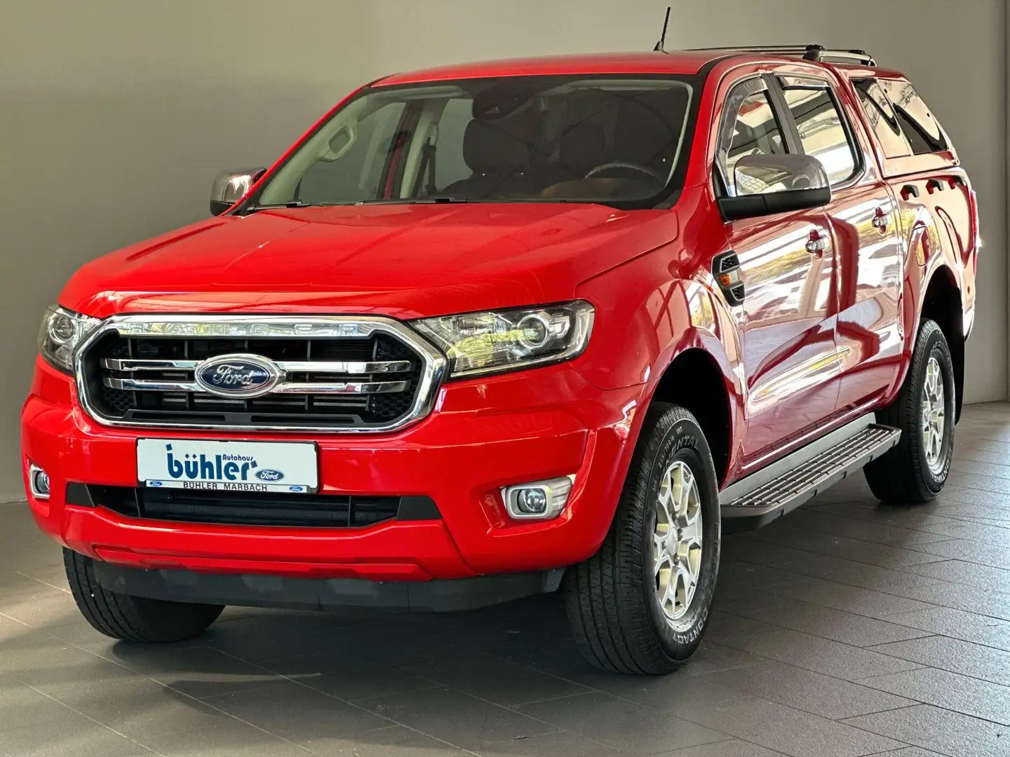Ford Ranger XLT Doppelkabine 4x4 #HARDTOP #AHK #PP Rot - 1