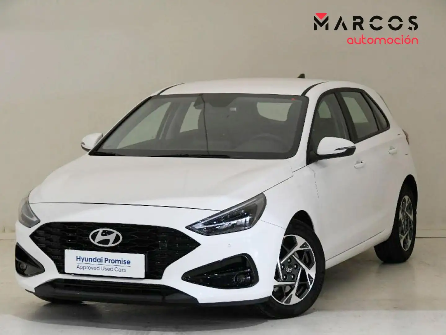 Hyundai i30 1.0 TGDI Klass 48V 120 Blanc - 1