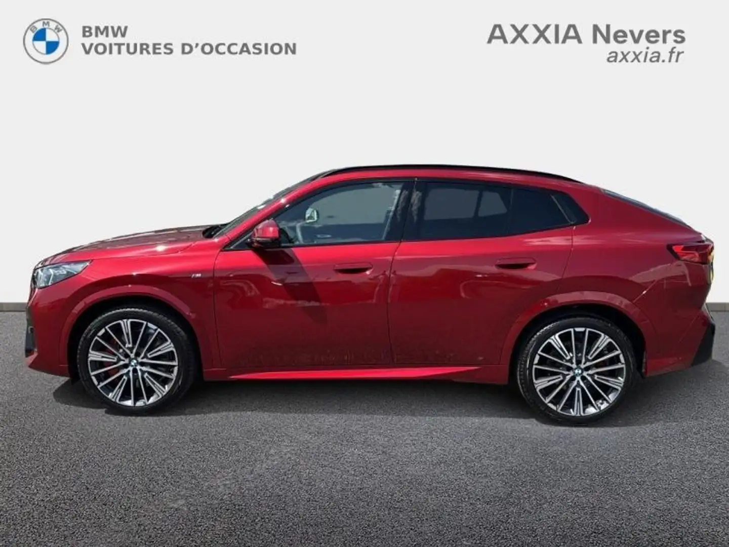 BMW X2 sDrive20dA 163ch M Sport DKG7 Rouge - 2