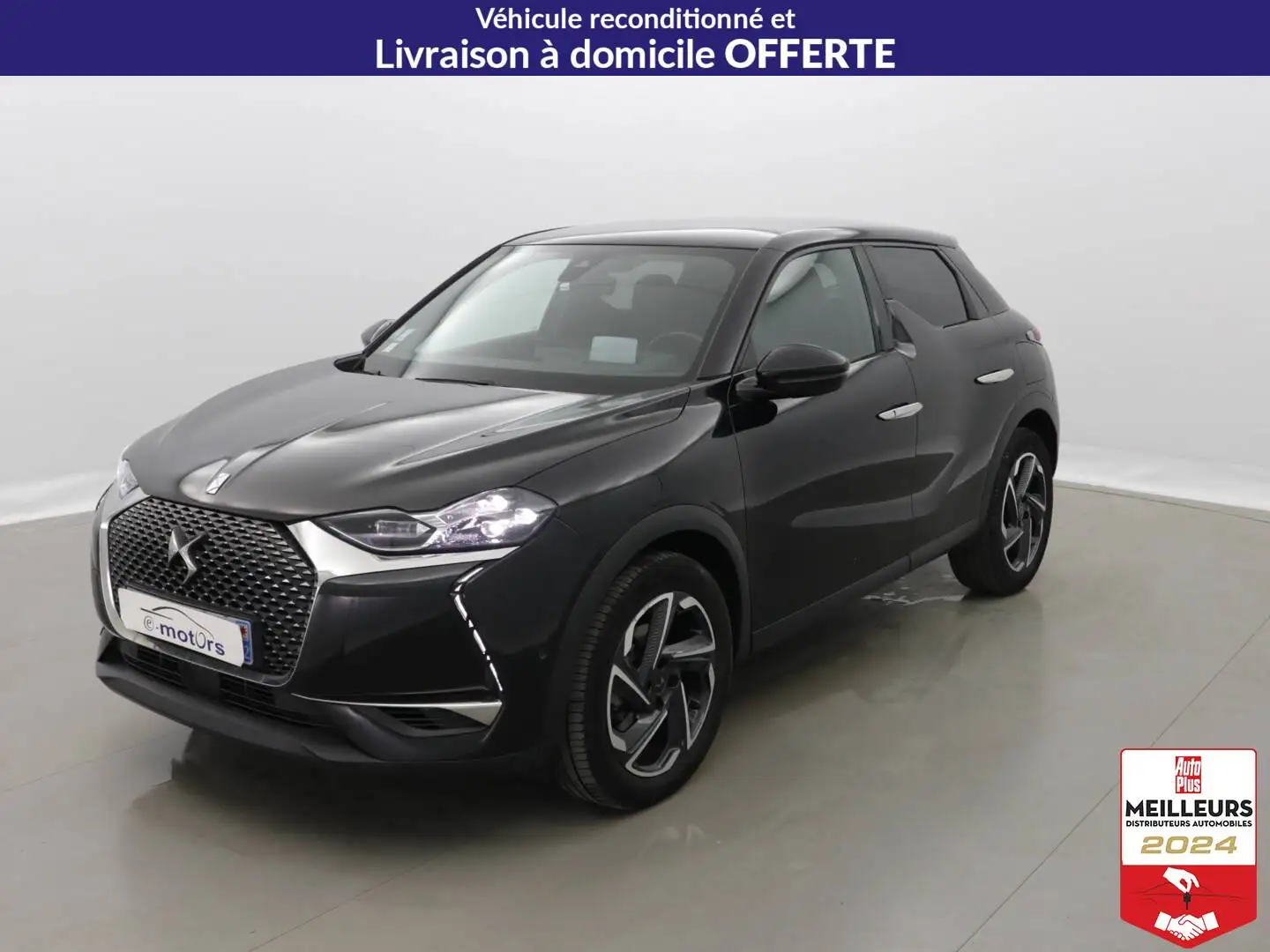 DS Automobiles DS 3 Crossback DS3 Crossback PureTech 155 EAT8 Grand Chic +Cuir Noir - 1