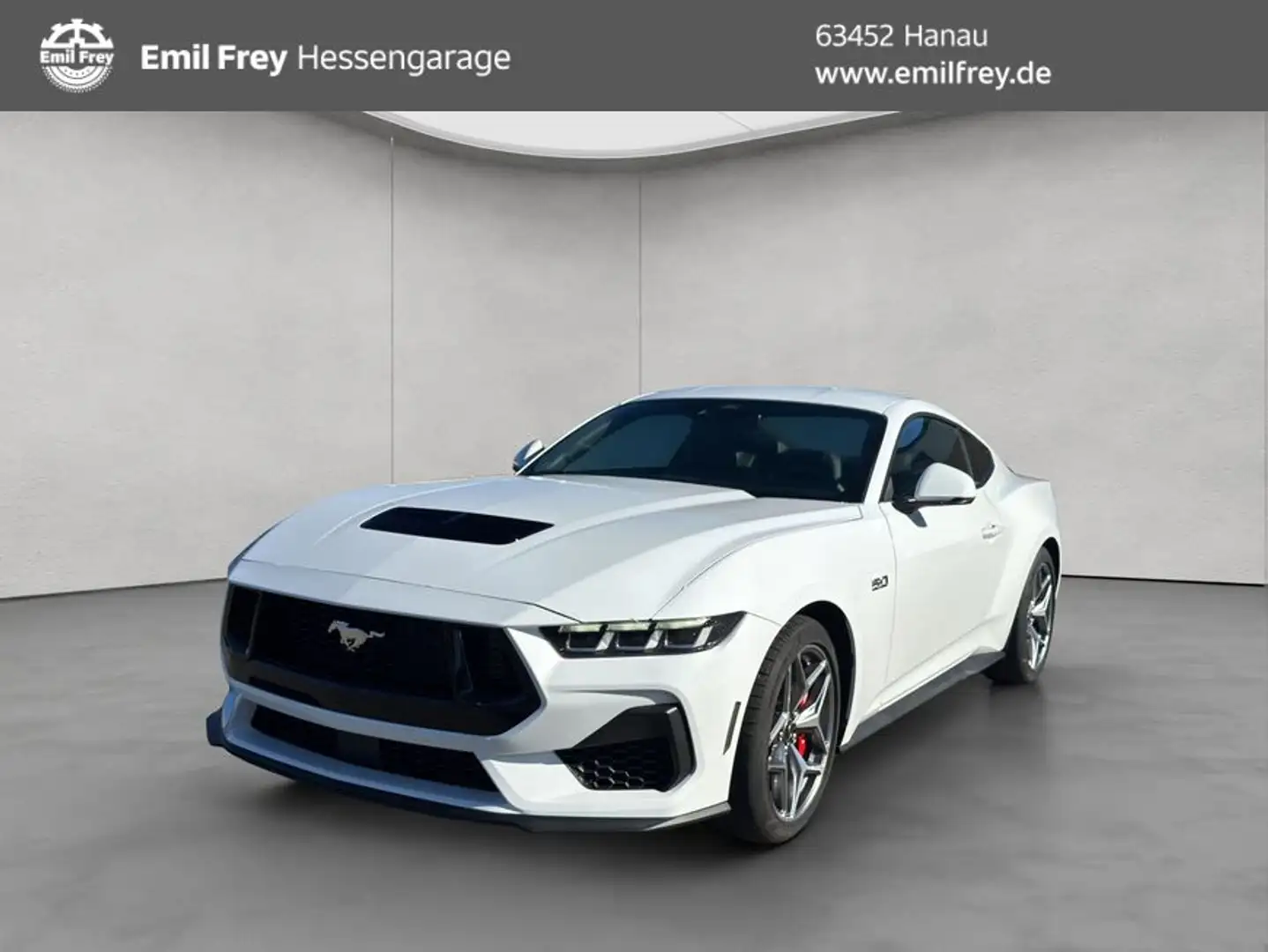 Ford Mustang Fastback 5.0 Ti-VCT V8 Aut. GT 328 kW, 2-t Weiß - 1