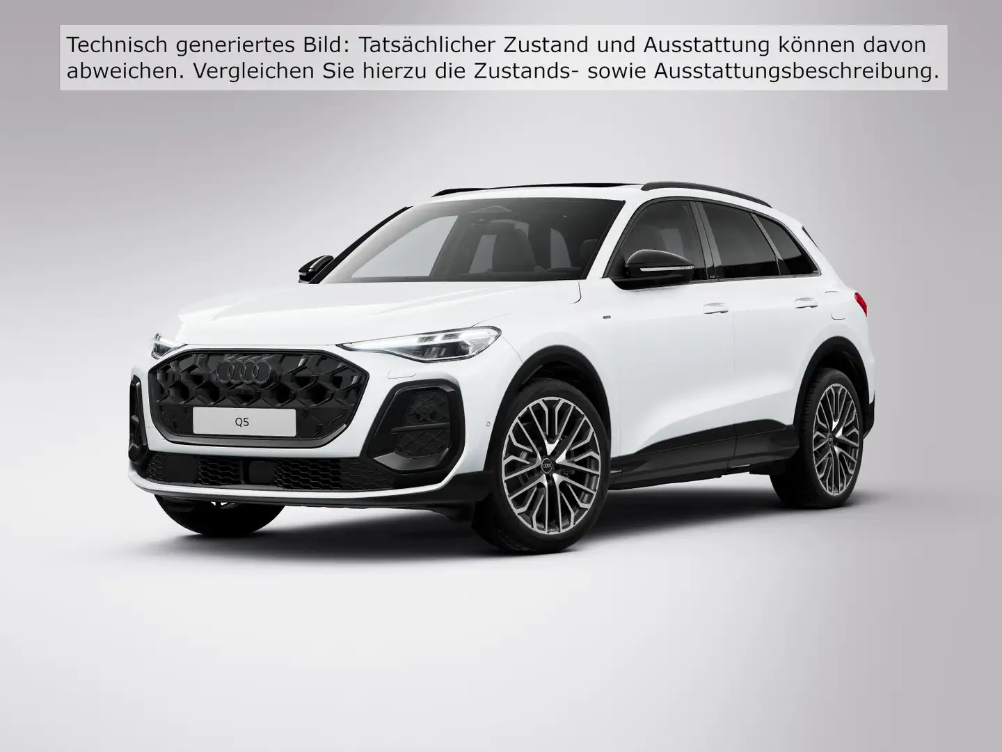 Audi Q5 SUV e-hybrid quattro 220 kW *AHK*LUFT*HdUp* Weiß - 2