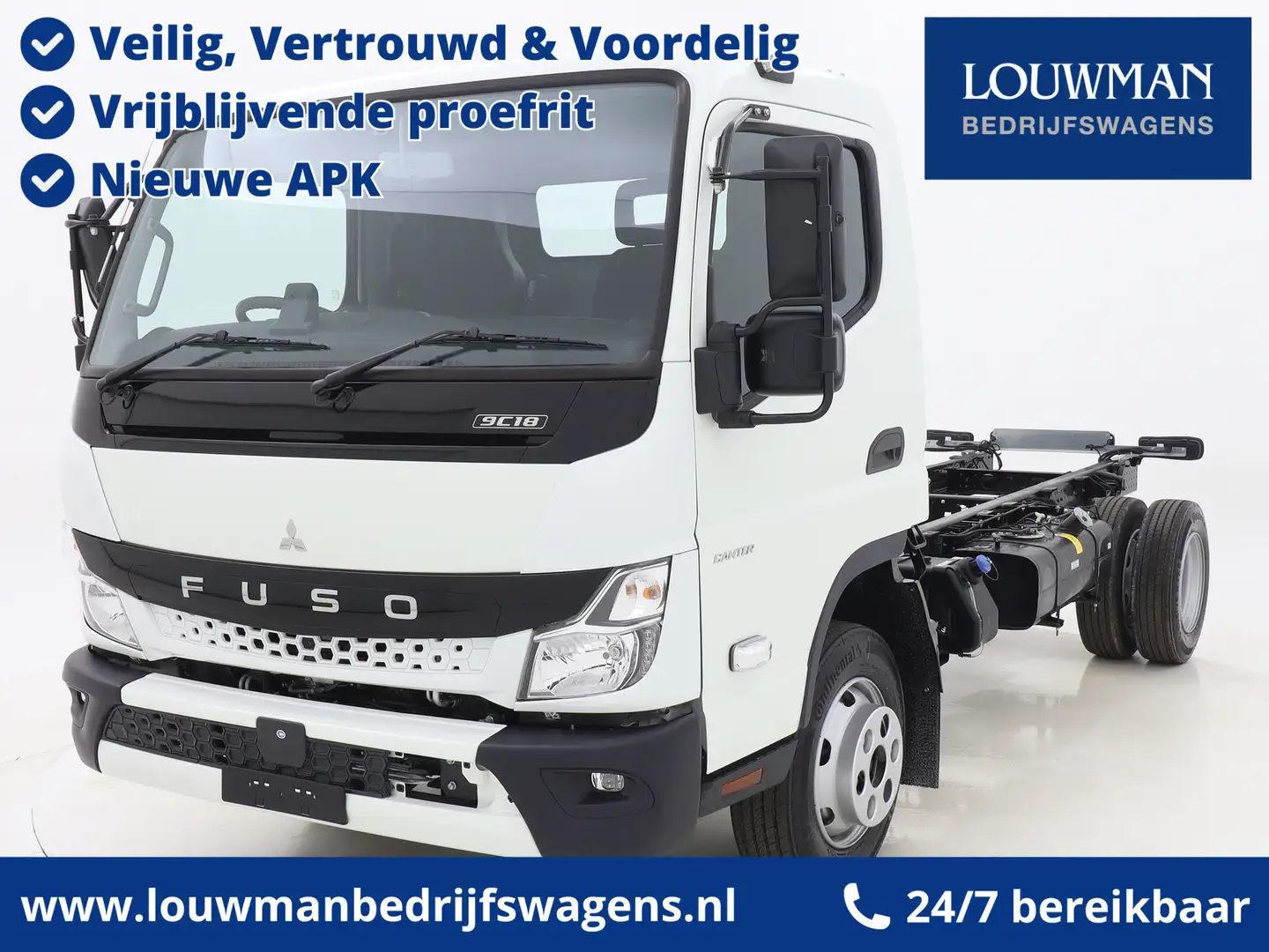 Others FUSO Canter 9C18 AMT 4x2 8,55t RHD | Rechtsgestuur White - 1
