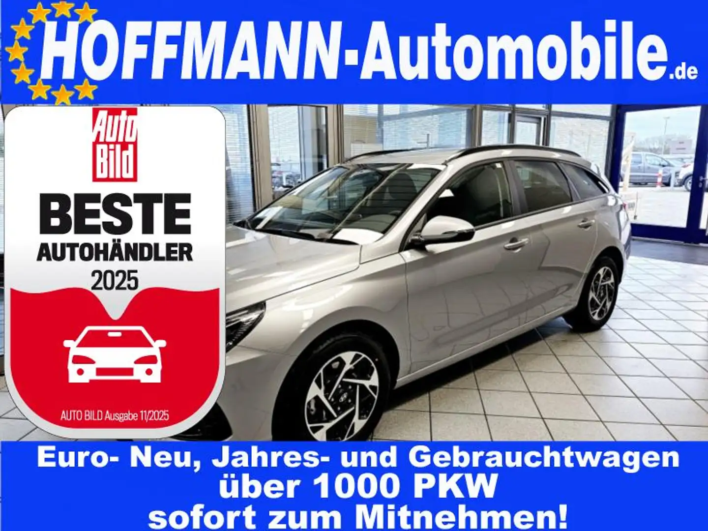 Hyundai i30 Navi,Kamera,Sitzhzg.,Bi-LED-Scheinw. Argintiu - 1